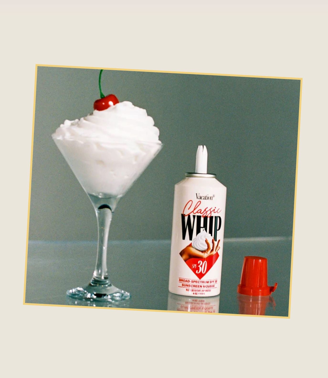 Classic Whip SPF 30 Sunscreen Mousse Vacation Inc.