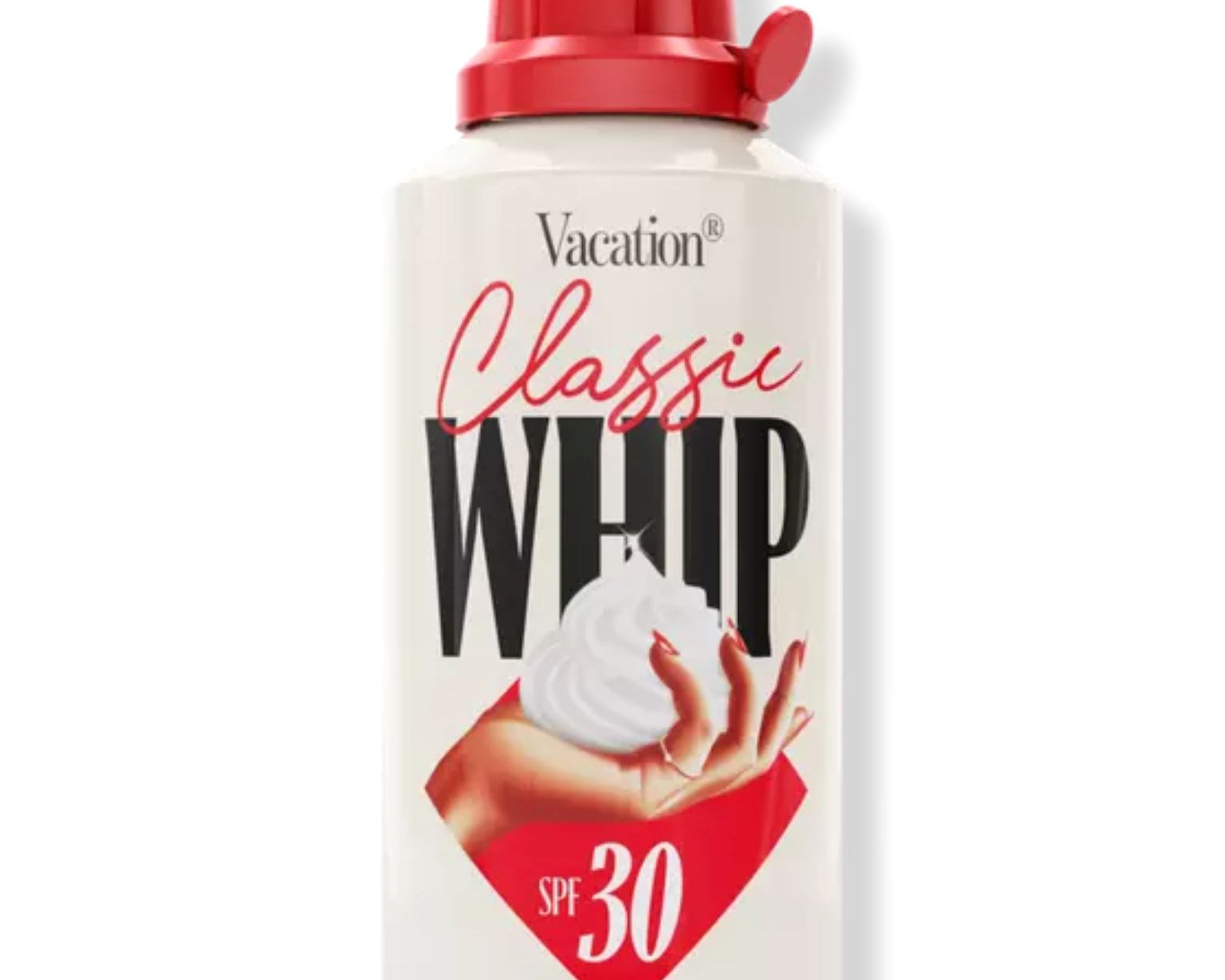 Classic Whip SPF 30 Sunscreen Mousse Vacation Inc.