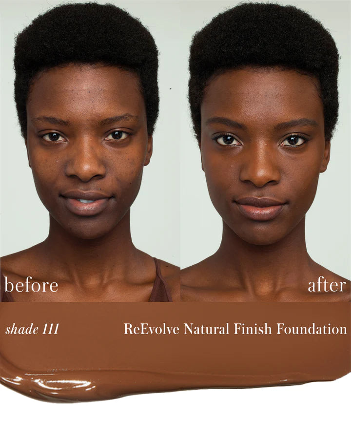 ReEvolve Natural Finish Liquid Foundation - Base de maquillaje con acabado natural