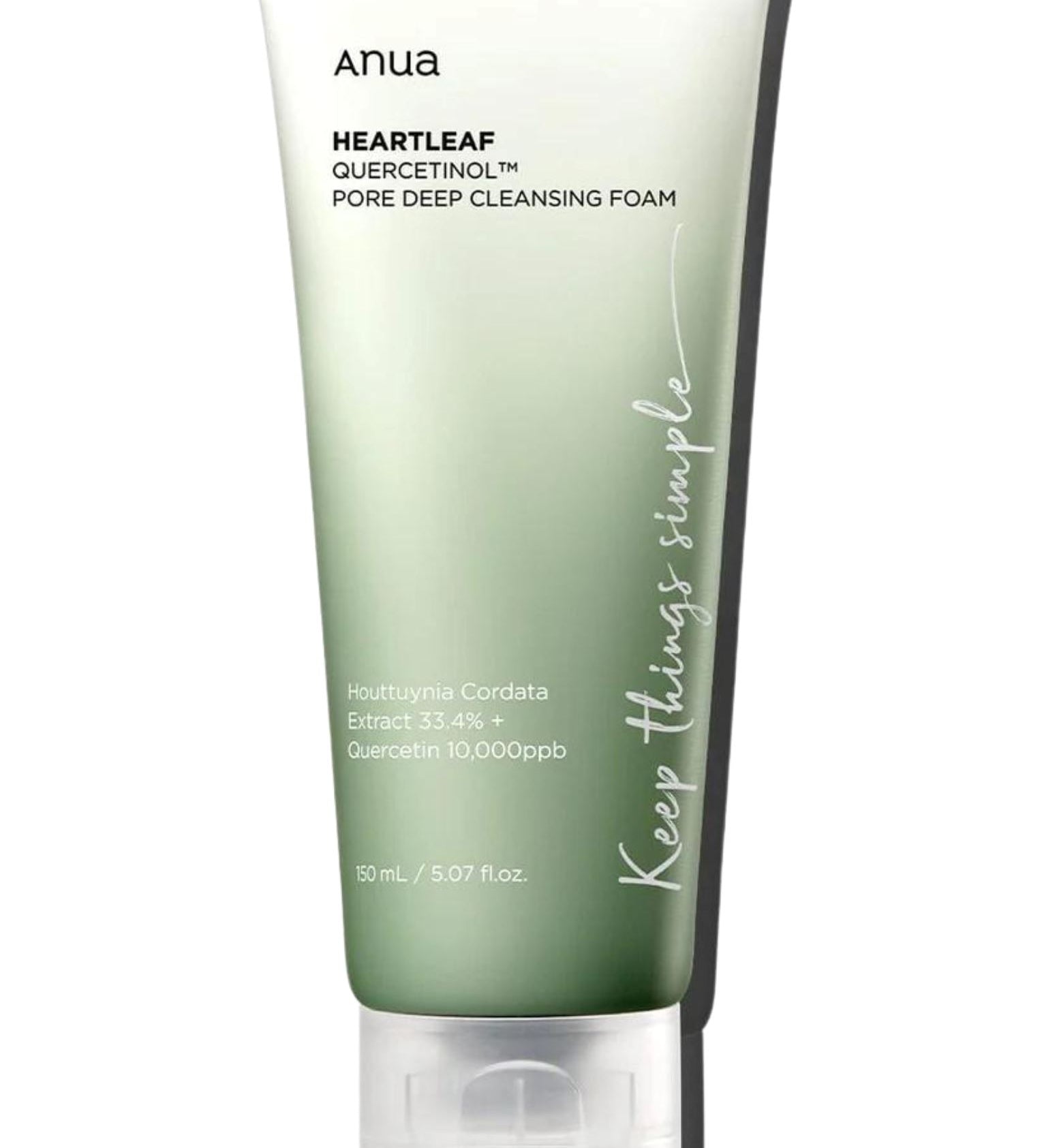 Heartleaf Quercetinol Pore Deep Cleansing Foam Anua 