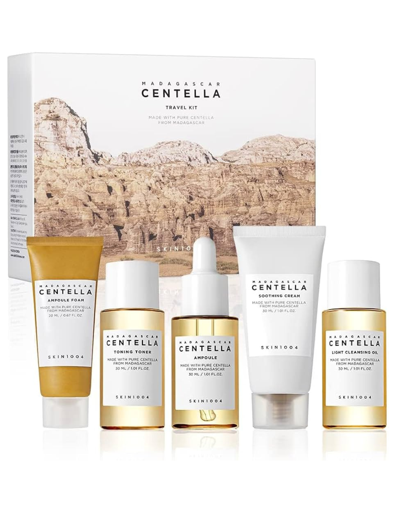 Madagascar Centella Travel Kit