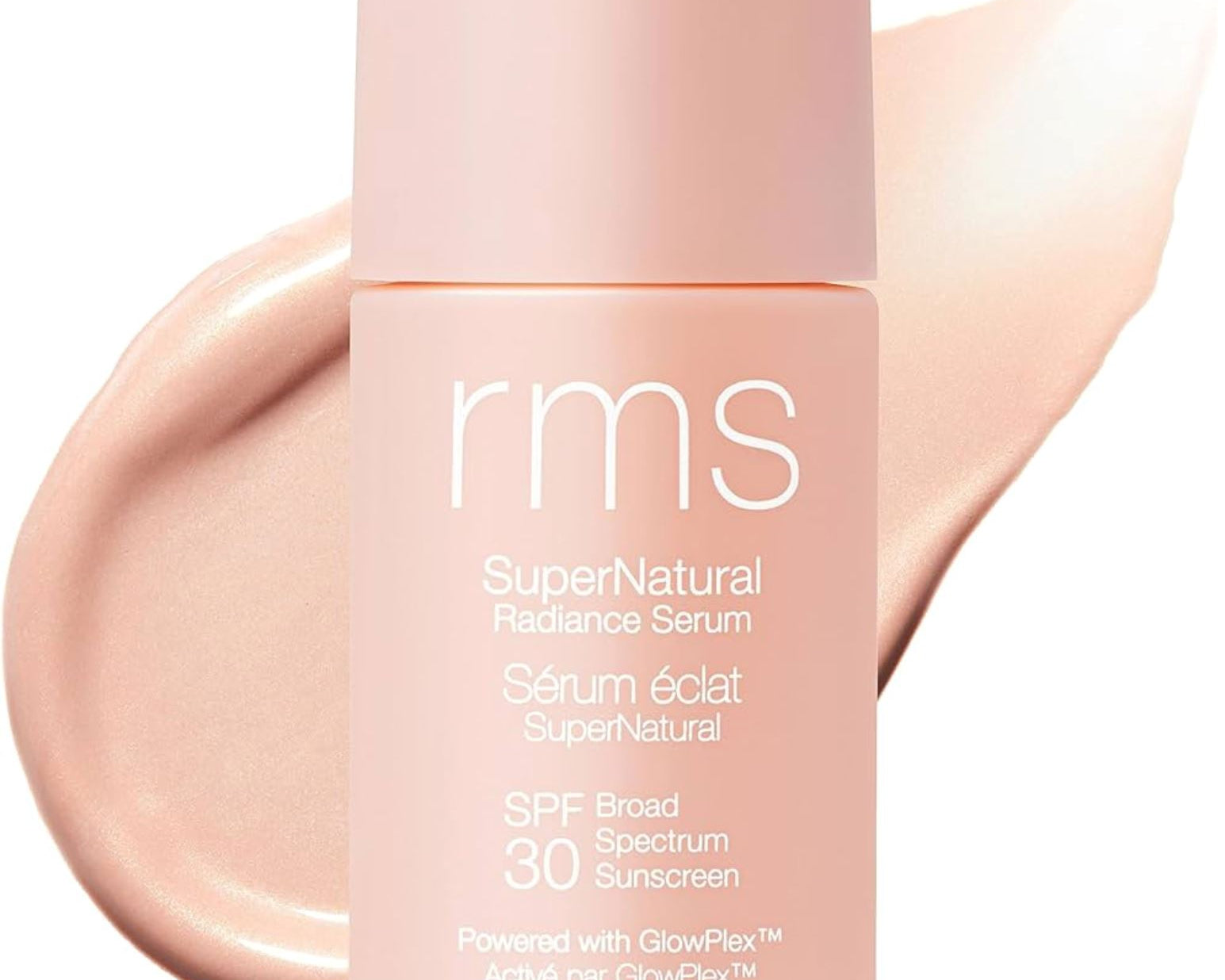 Supernatural Radiance Serum Broad SPF 30 Sunscreen RMS Beauty Light aura 