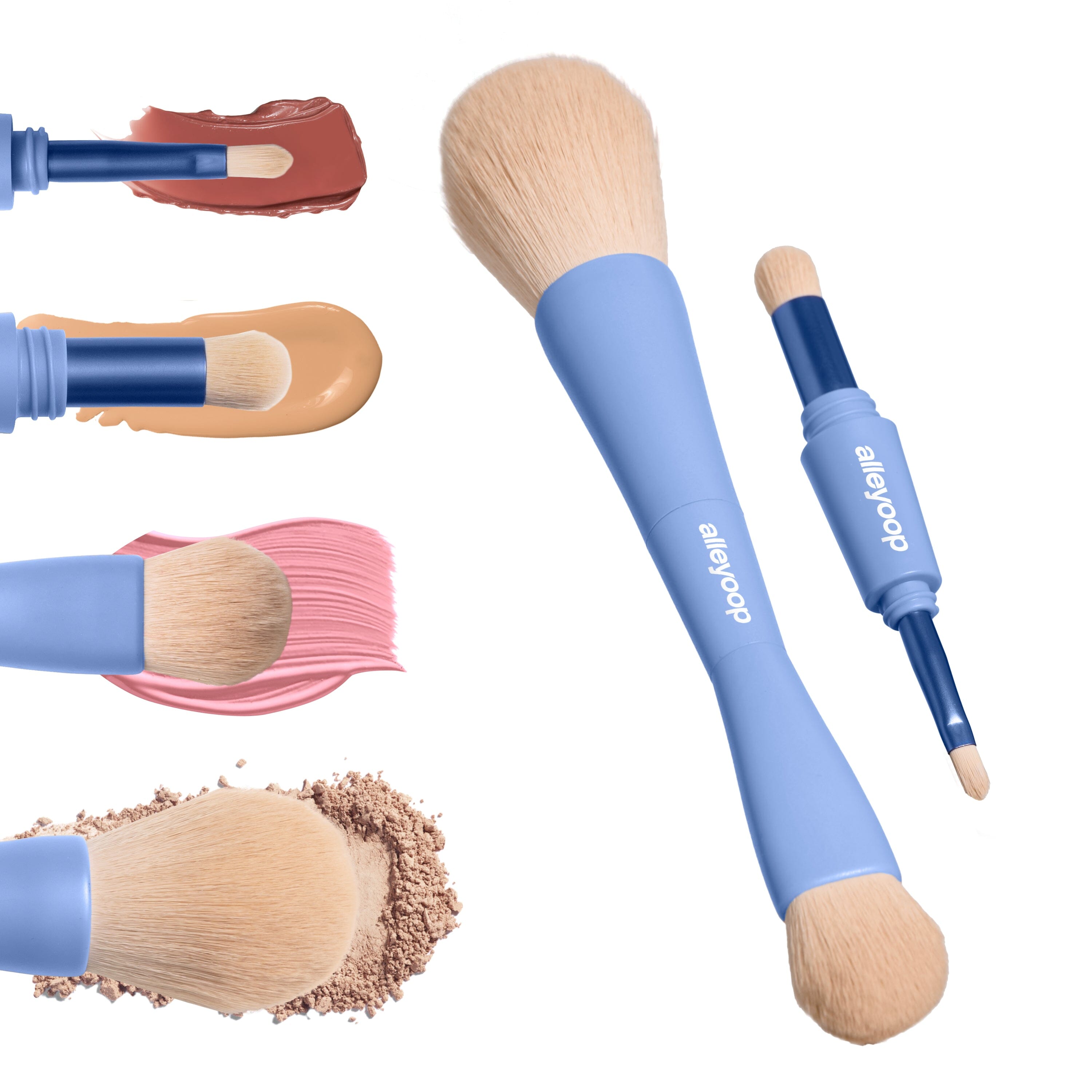 Overachiever | Brocha de Maquillaje 4 en 1 Alleyoop 
