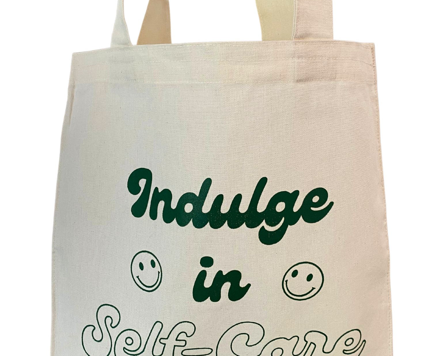"Indulge in Self-care" Glowy Tote Bag GLOWY 