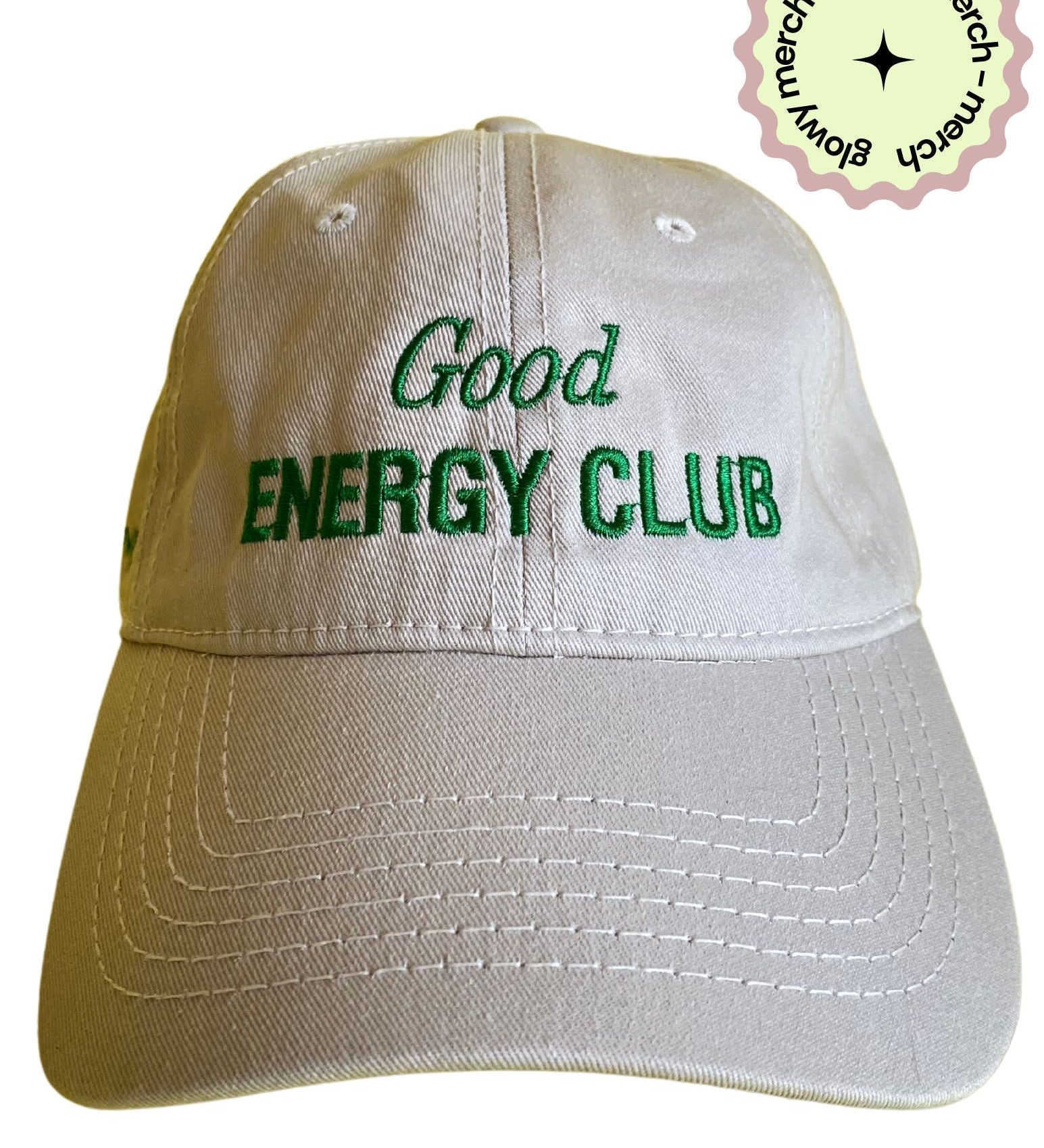 Gorra "Good Energy Club" GLOWY 