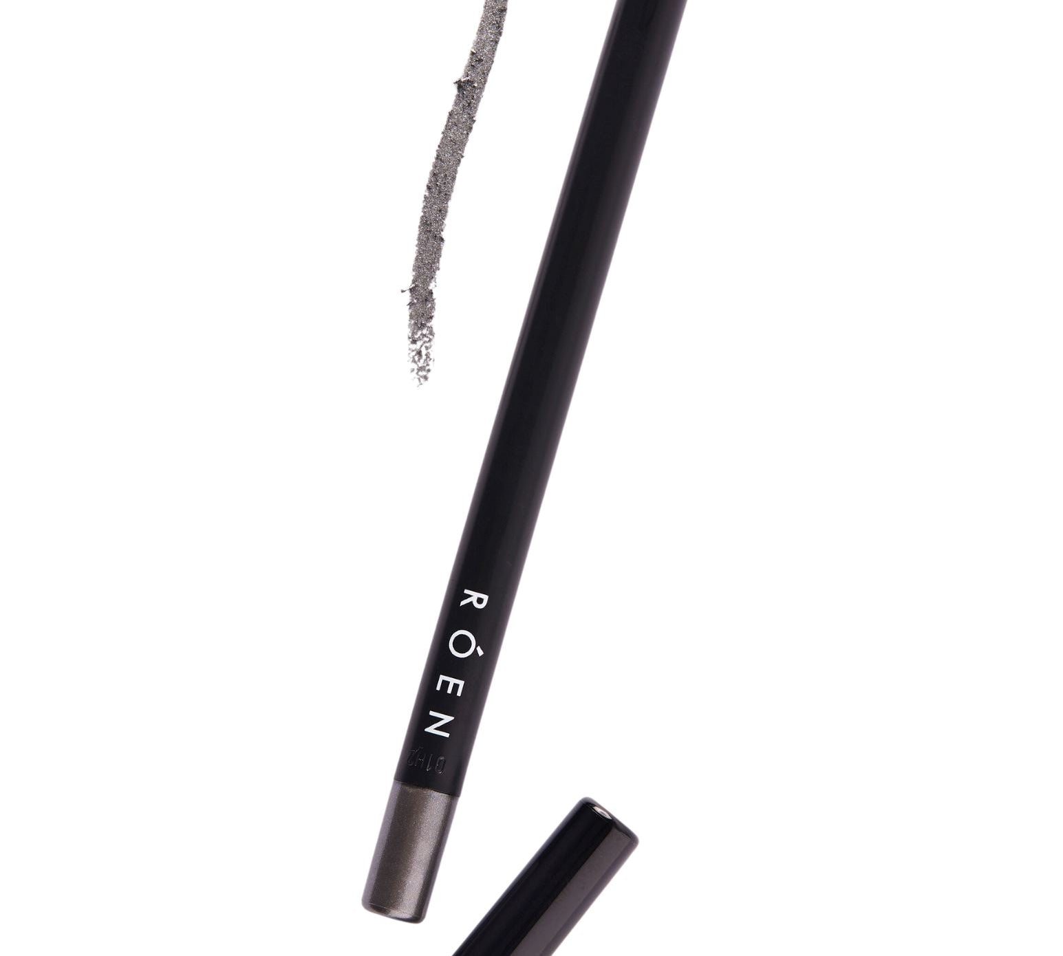  Delineador de Ojos GLOWY Shimmering Gunmetal (plateado brilloso) 