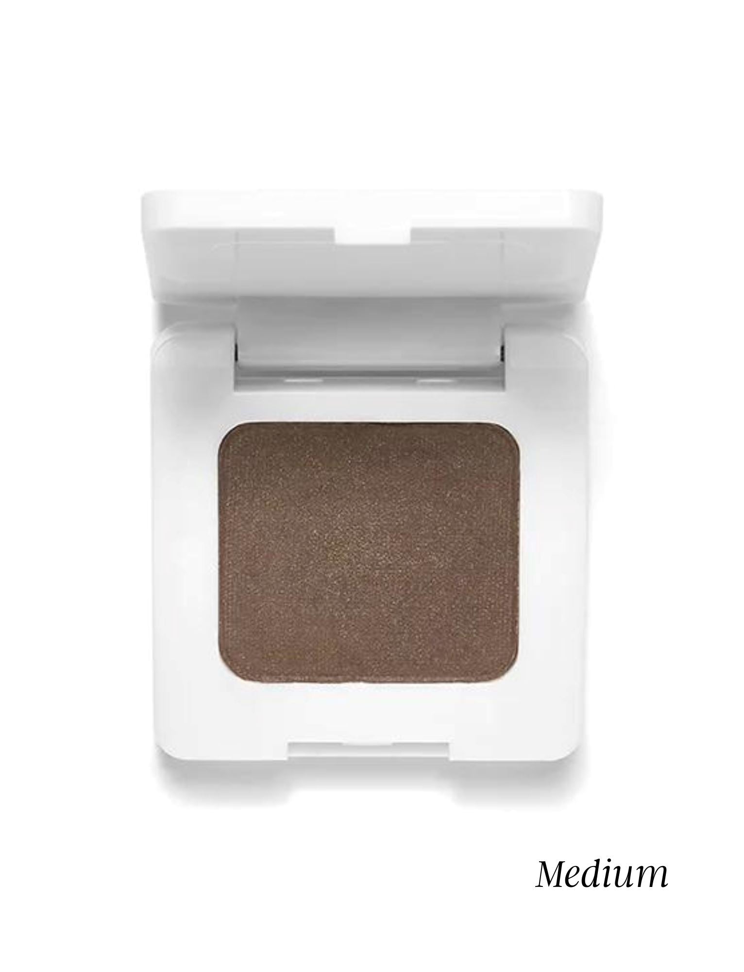 Back2Brow Powder - Polvo para Cejas RMS Beauty Medium (marrón medio cálido - cabello castaño/caoba) 