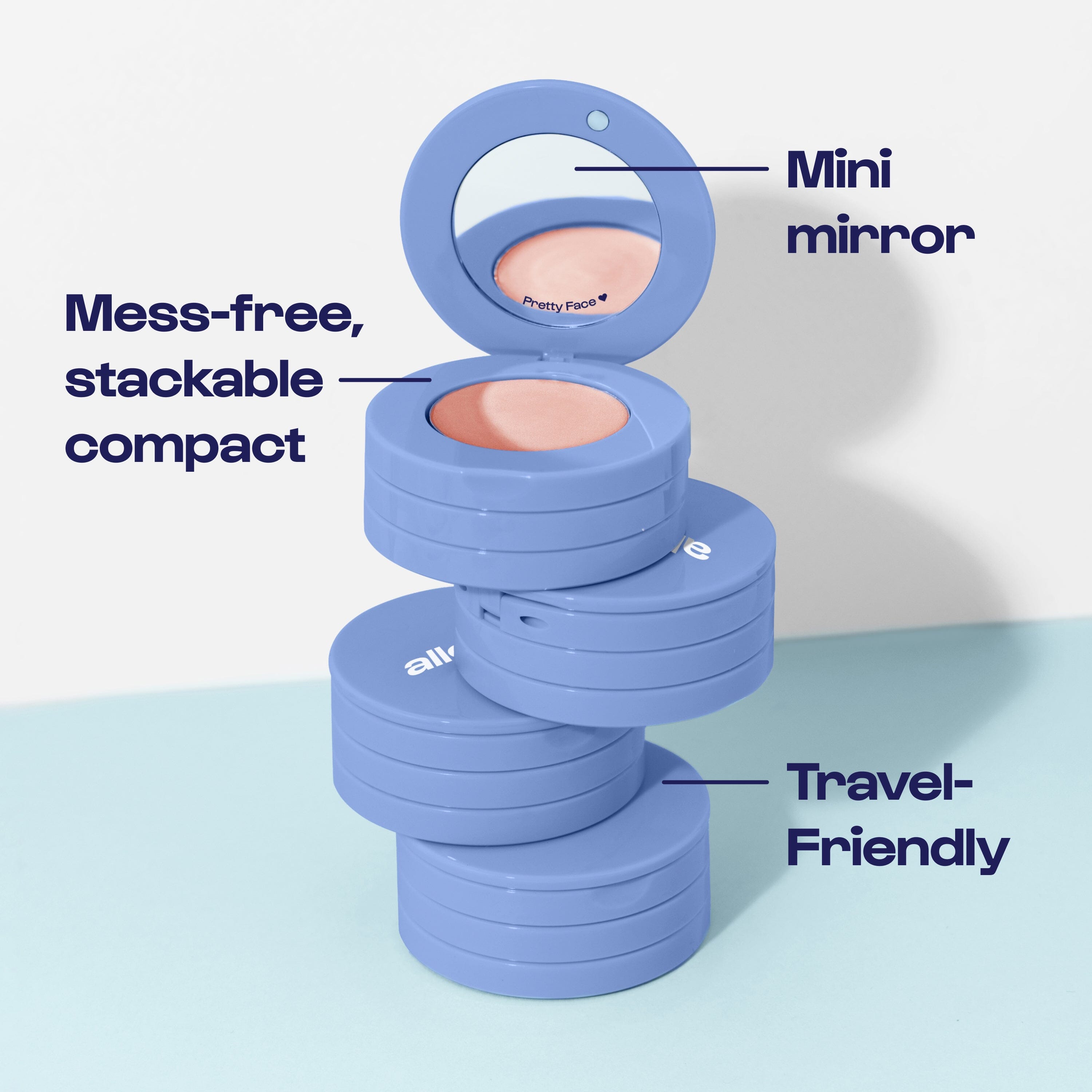 Stack The Odds - Iluminador, Bronceador & Rubor 3 en 1 Alleyoop 