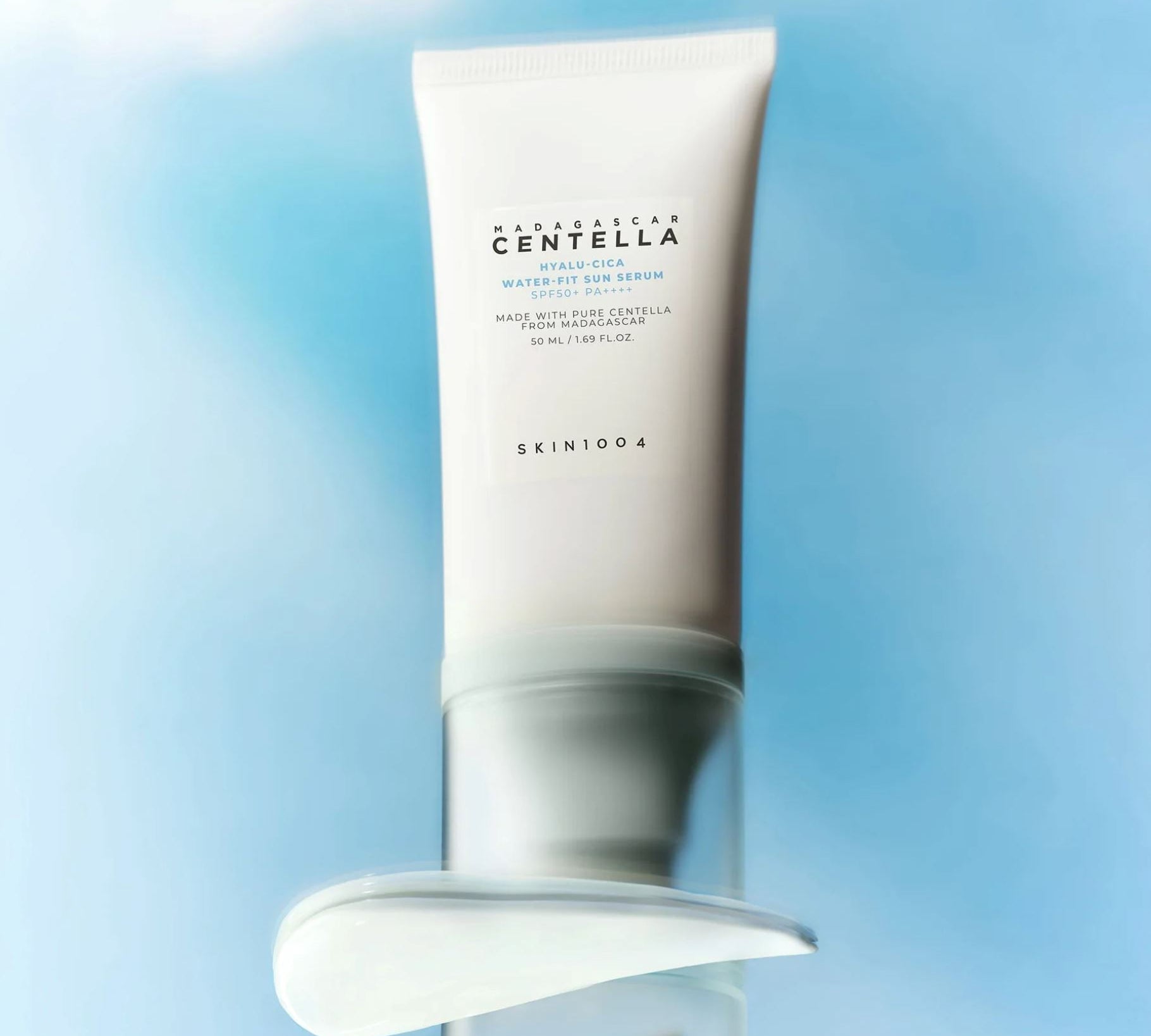 Madagascar Centella Hyalu-Cica Water-Fit Sun Serum SPF50+ PA++++ Skin 1004 