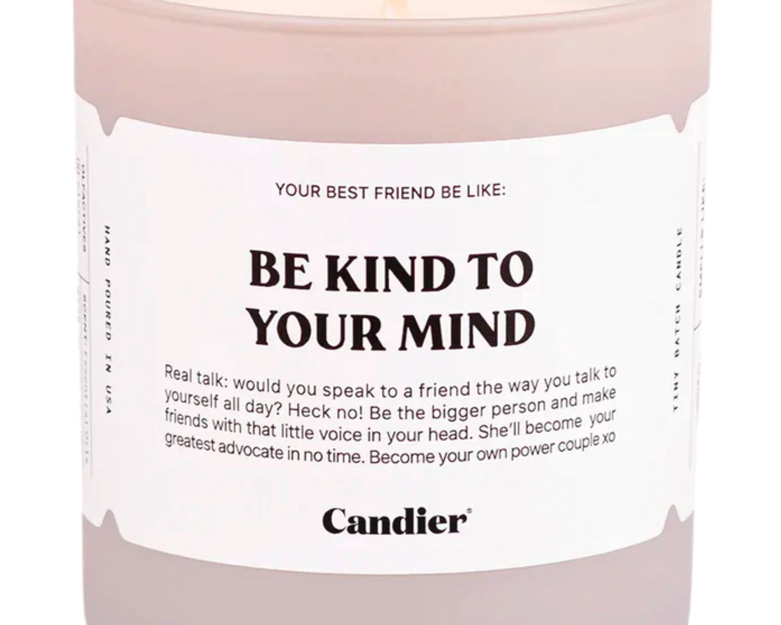 Be Kind To Your Mind - Vela Aromática Ryan Porter 