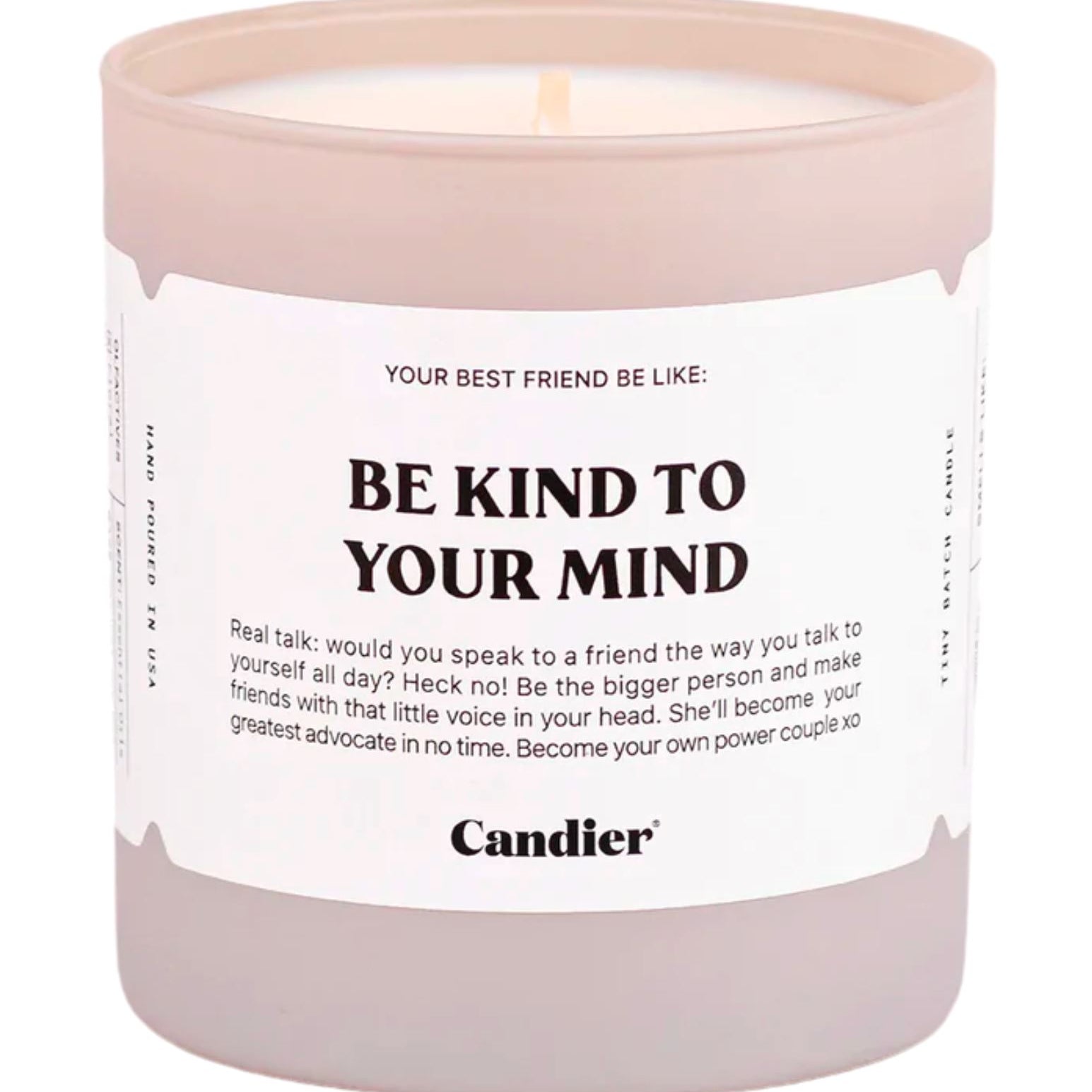 Be Kind To Your Mind - Vela Aromática Ryan Porter 