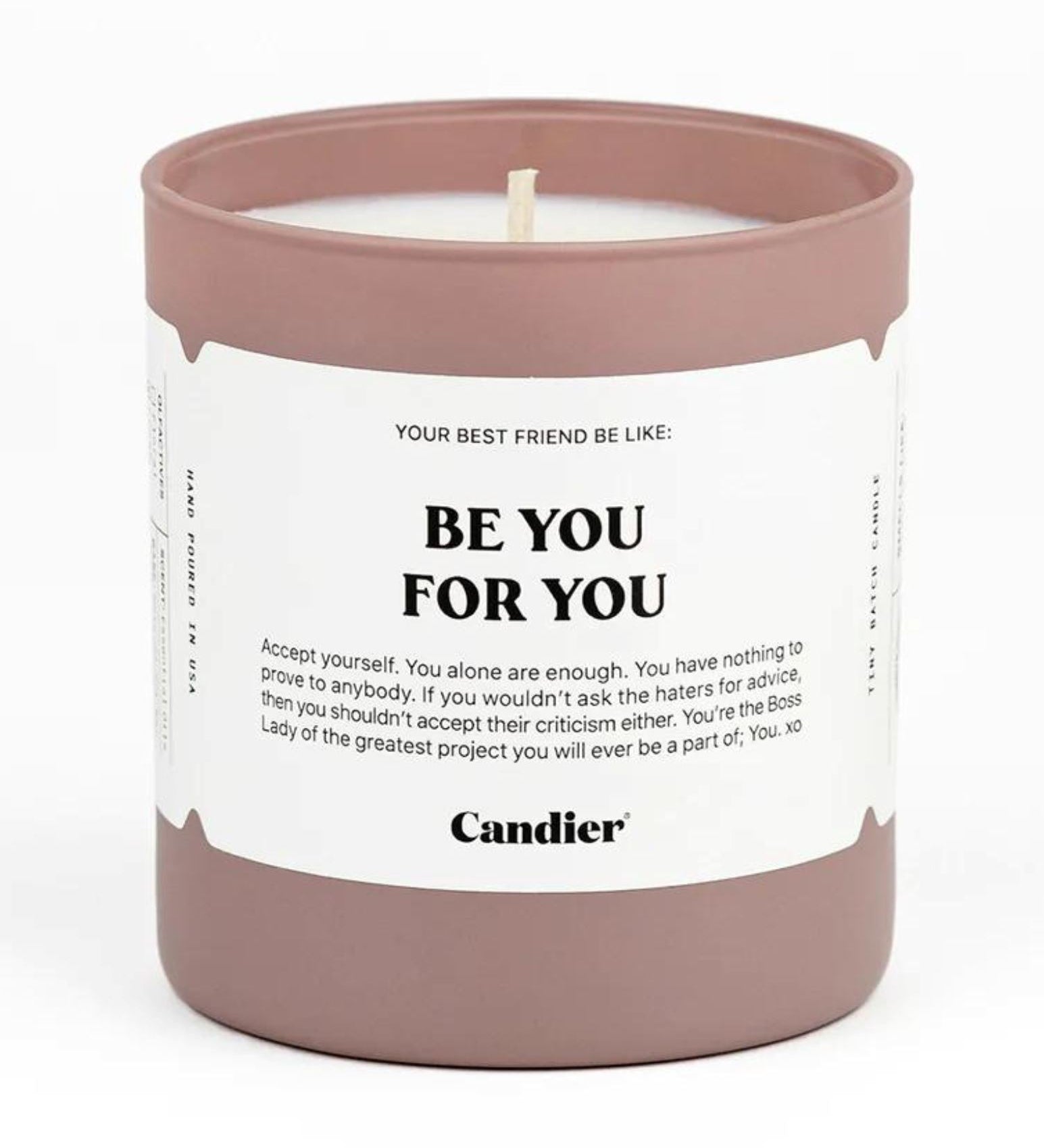 BE YOU FOR YOU - VELA AROMÁTICA Ryan Porter 