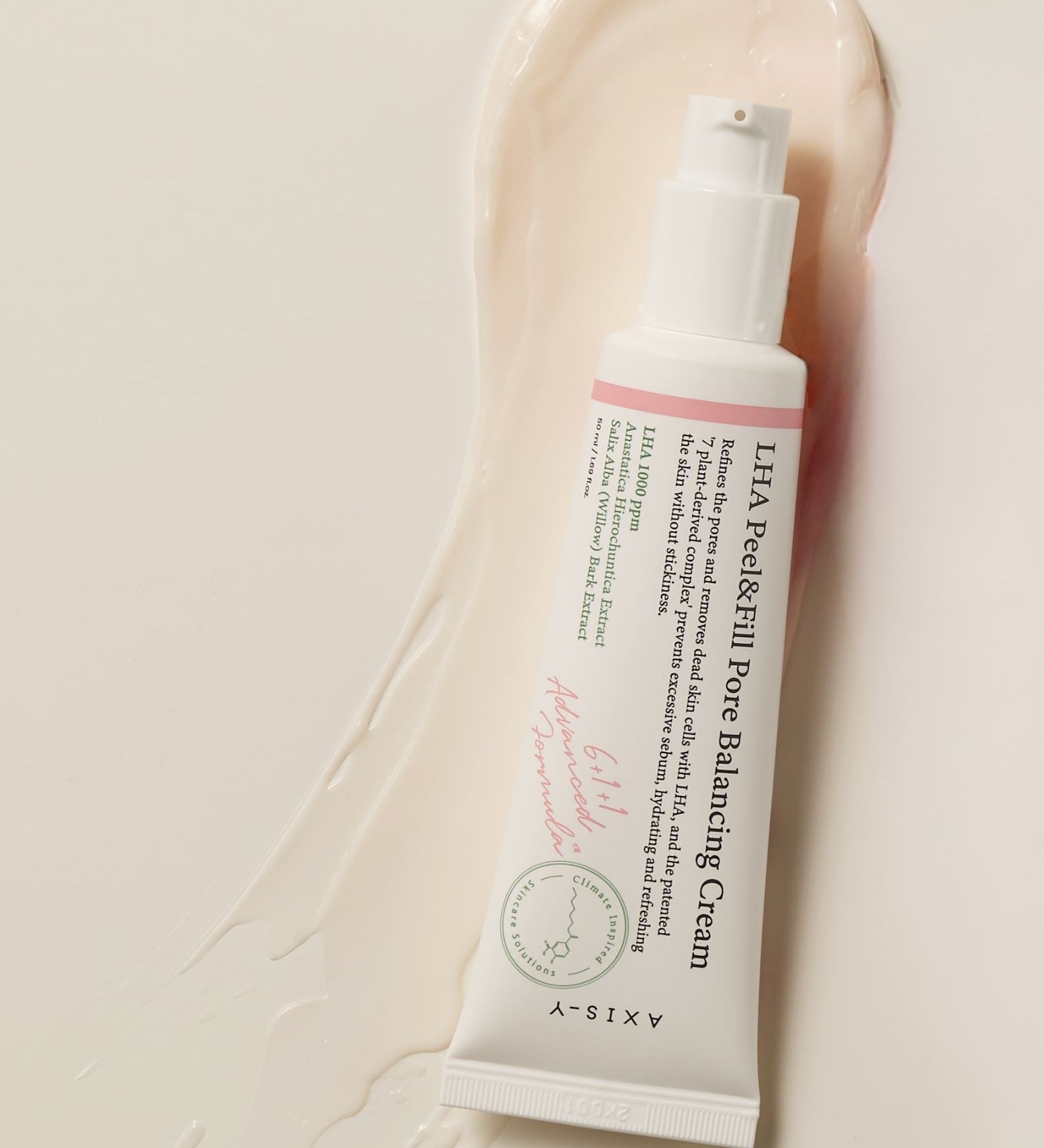 LHA Peel and Fill Pore Balancing Cream | Hidratante para mejorar apariencia de Poros AXIS-Y 