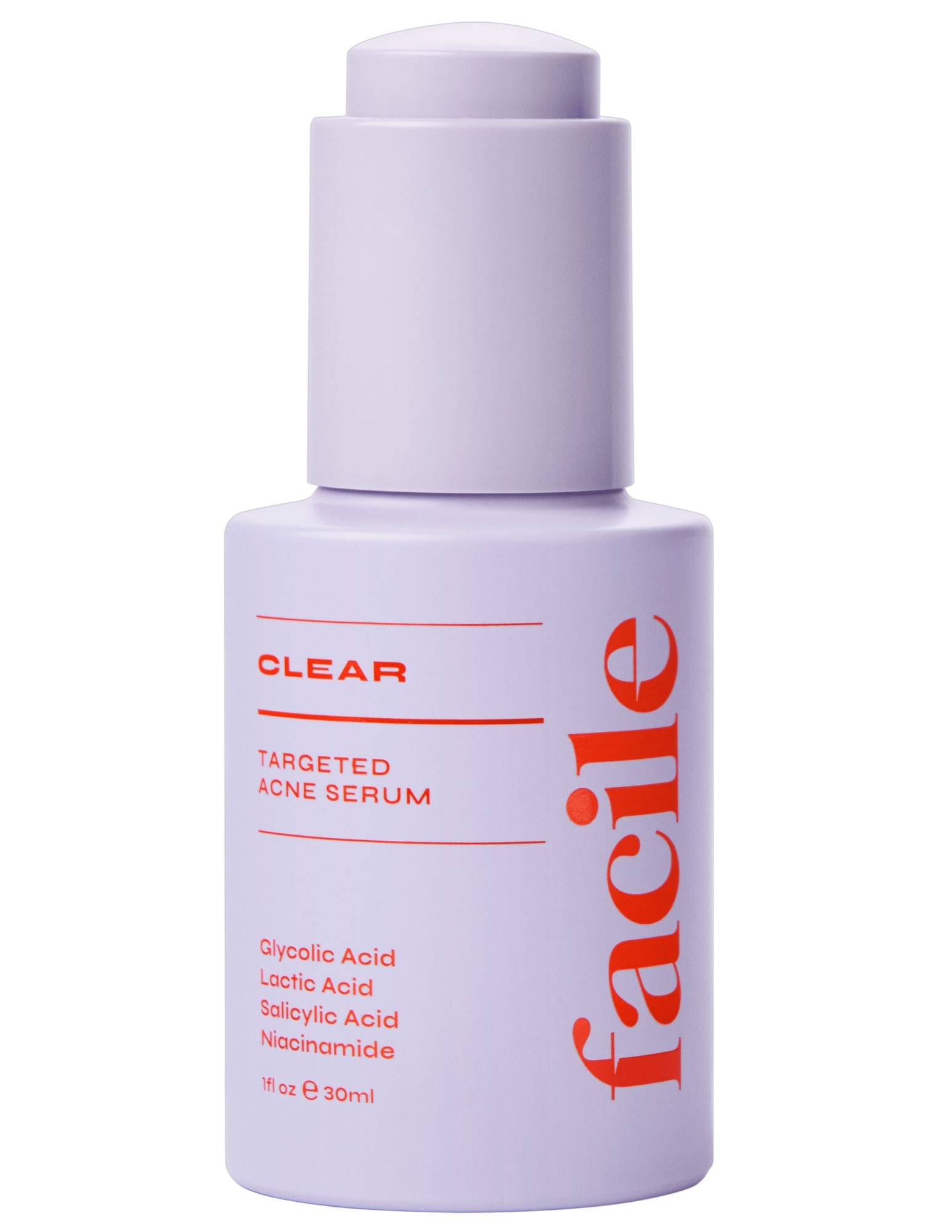 Clear Acne Serum | Suero Antiacné Facile 
