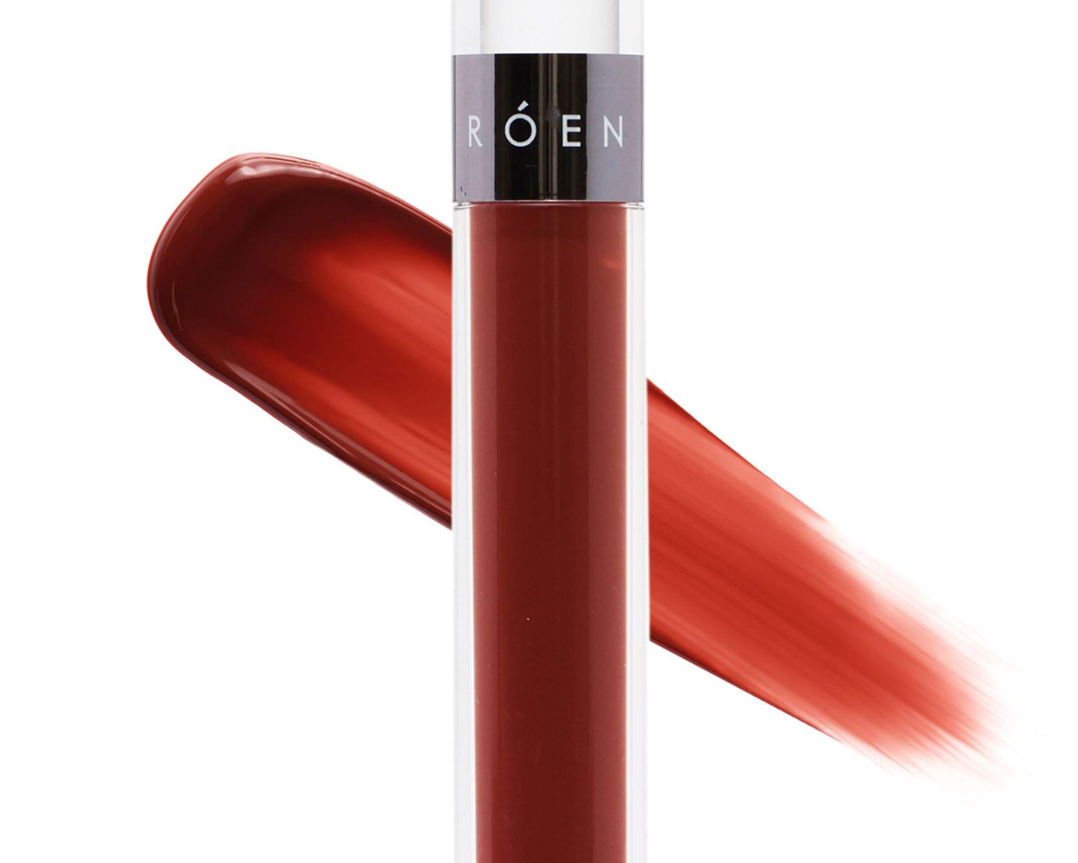 Kiss My. Liquid Lip Balm | lip gloss RÓEN BEAUTY Jude - Deep warm brown 