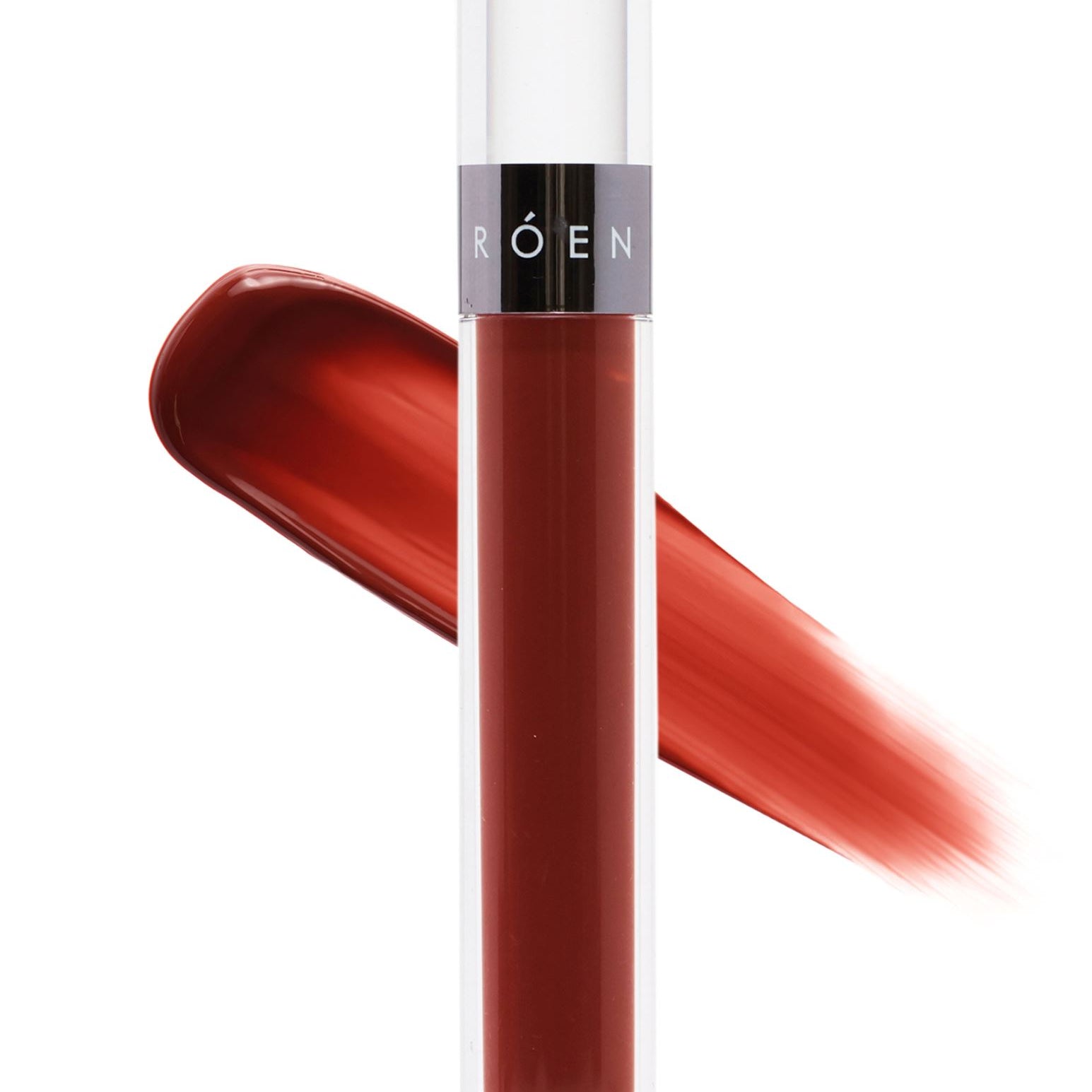 Kiss My. Liquid Lip Balm | lip gloss RÓEN BEAUTY Jude - Deep warm brown 