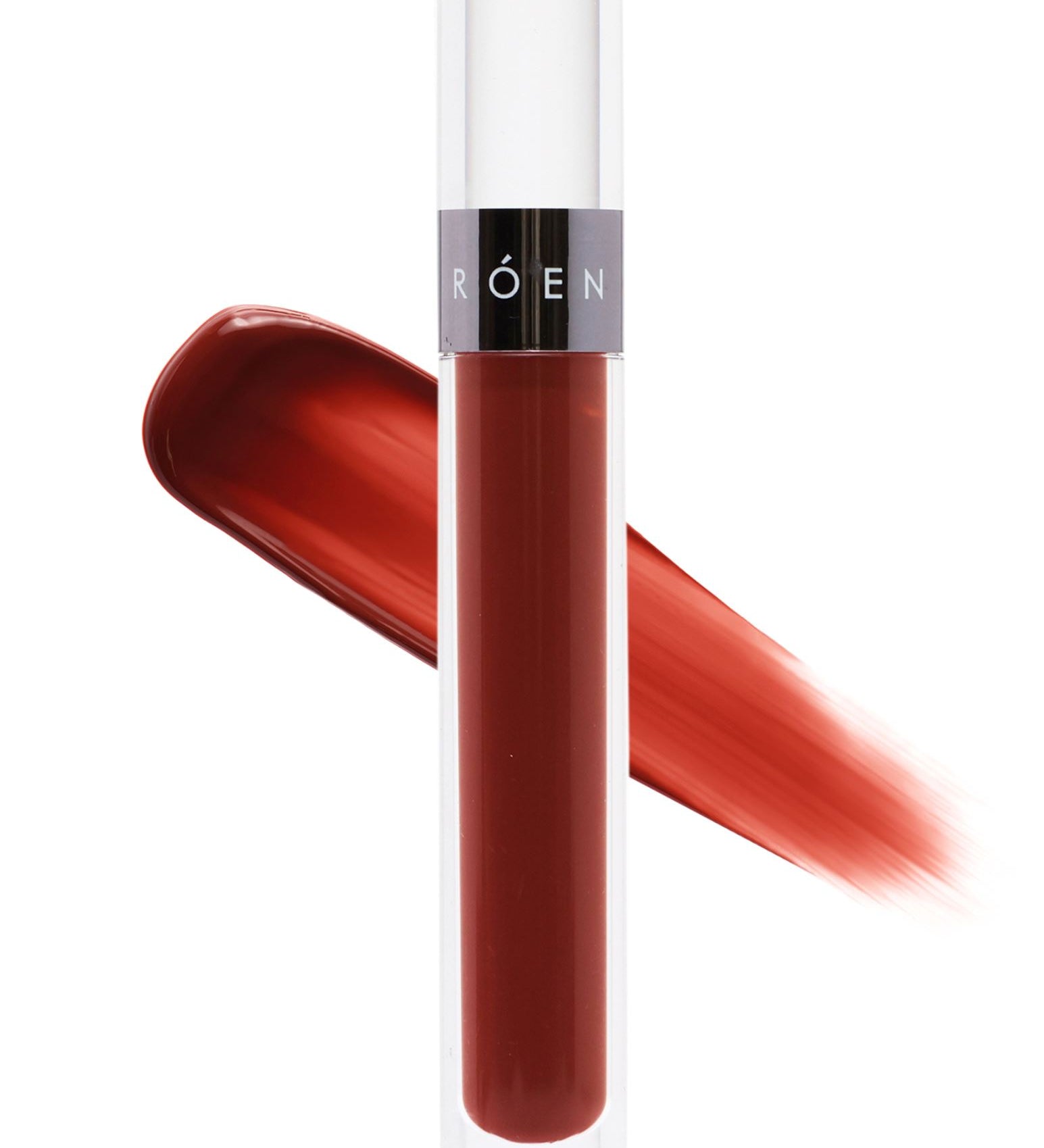 Kiss My. Liquid Lip Balm | lip gloss RÓEN BEAUTY Jude - Deep warm brown 