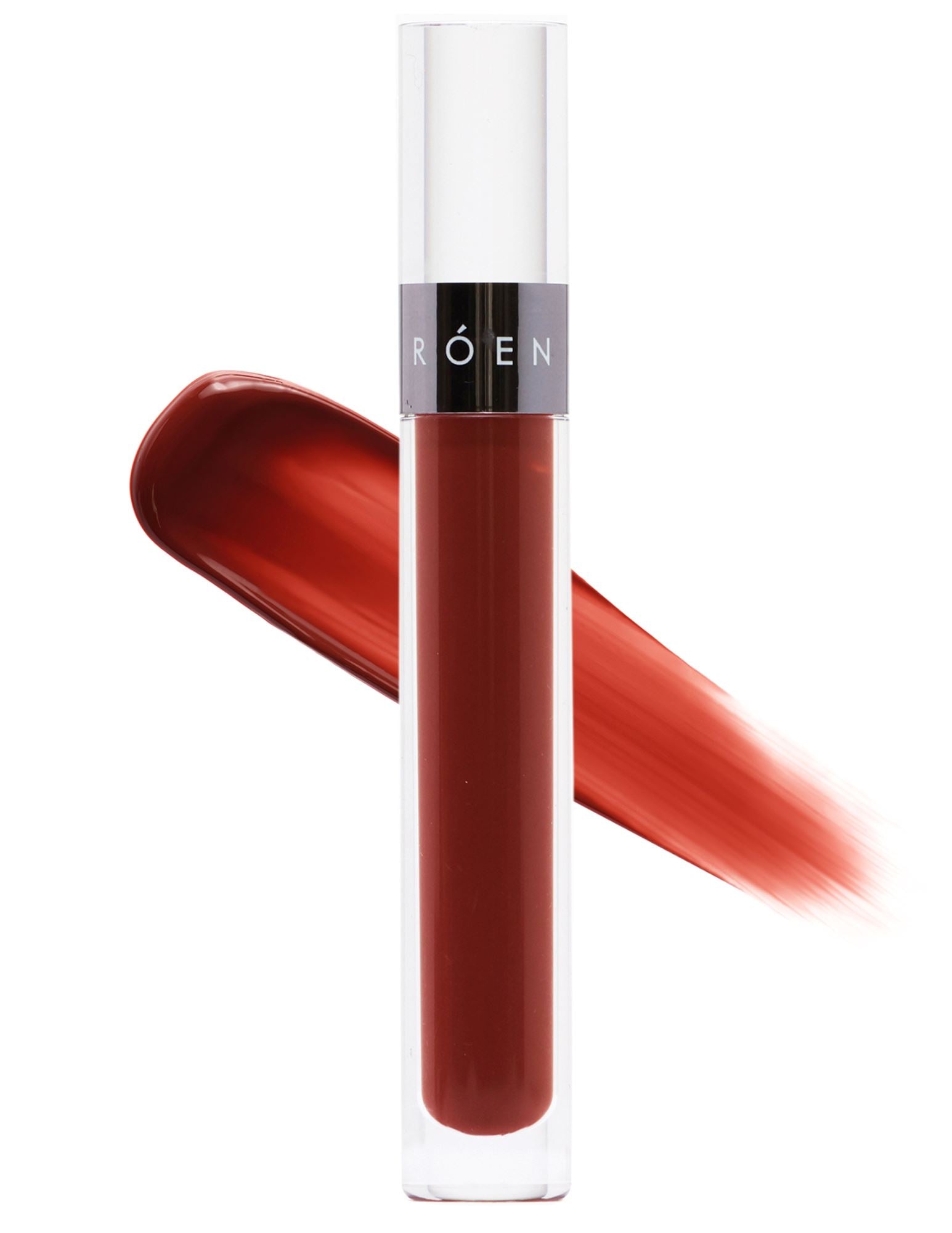 Kiss My. Liquid Lip Balm | lip gloss RÓEN BEAUTY Jude - Deep warm brown 