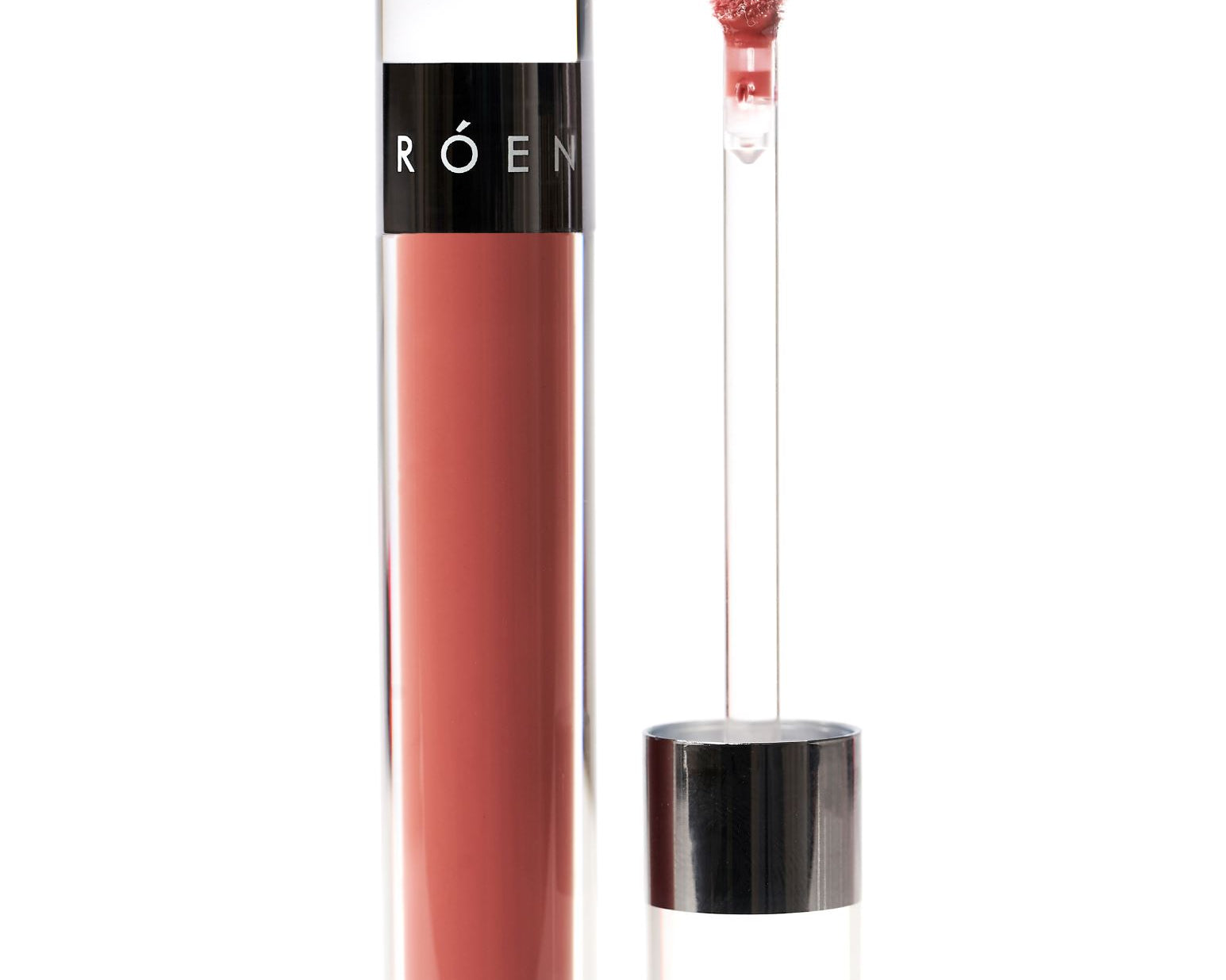 Kiss My. Liquid Lip Balm | lip gloss RÓEN BEAUTY CHARLIE - dusty rose 
