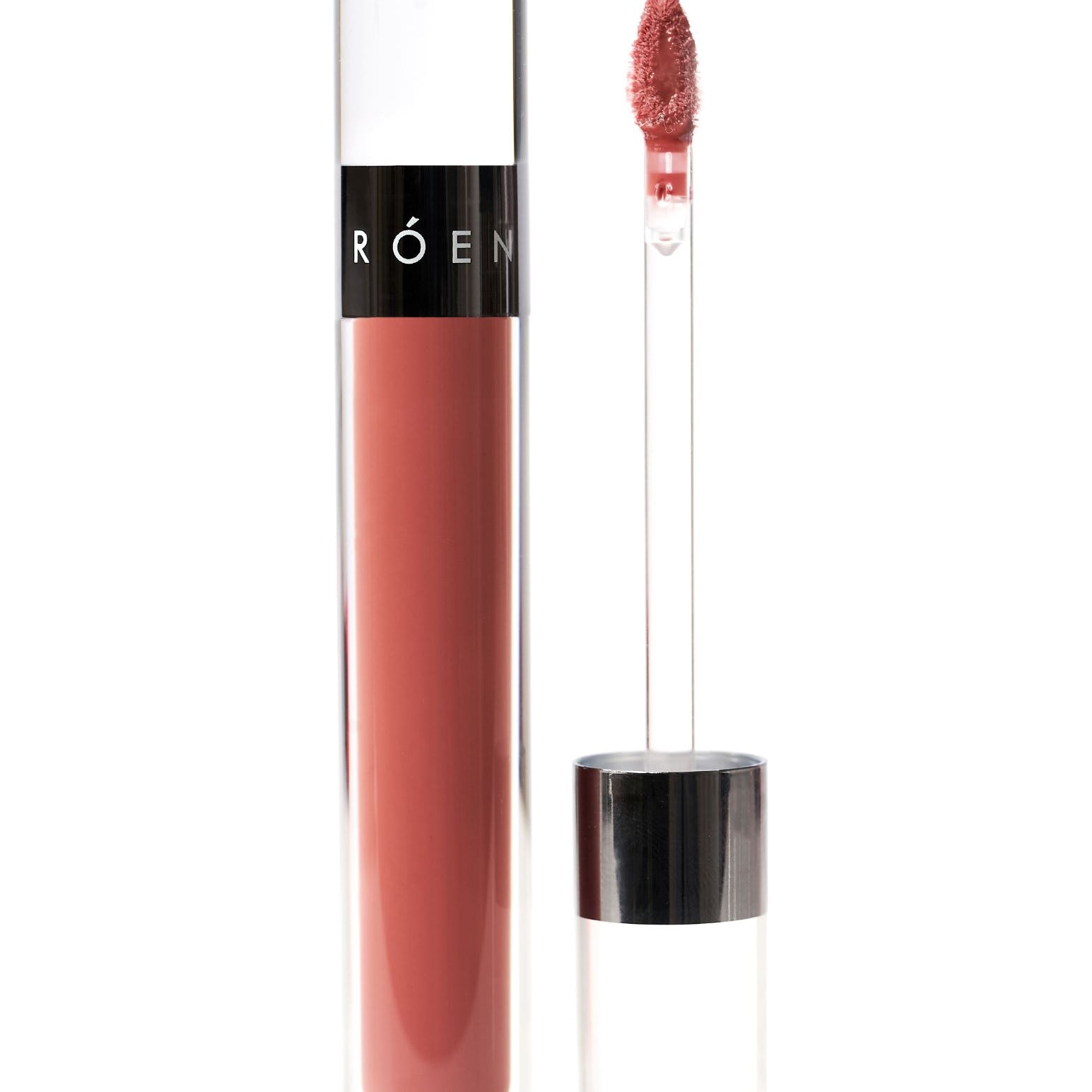 Kiss My. Liquid Lip Balm | lip gloss RÓEN BEAUTY CHARLIE - dusty rose 
