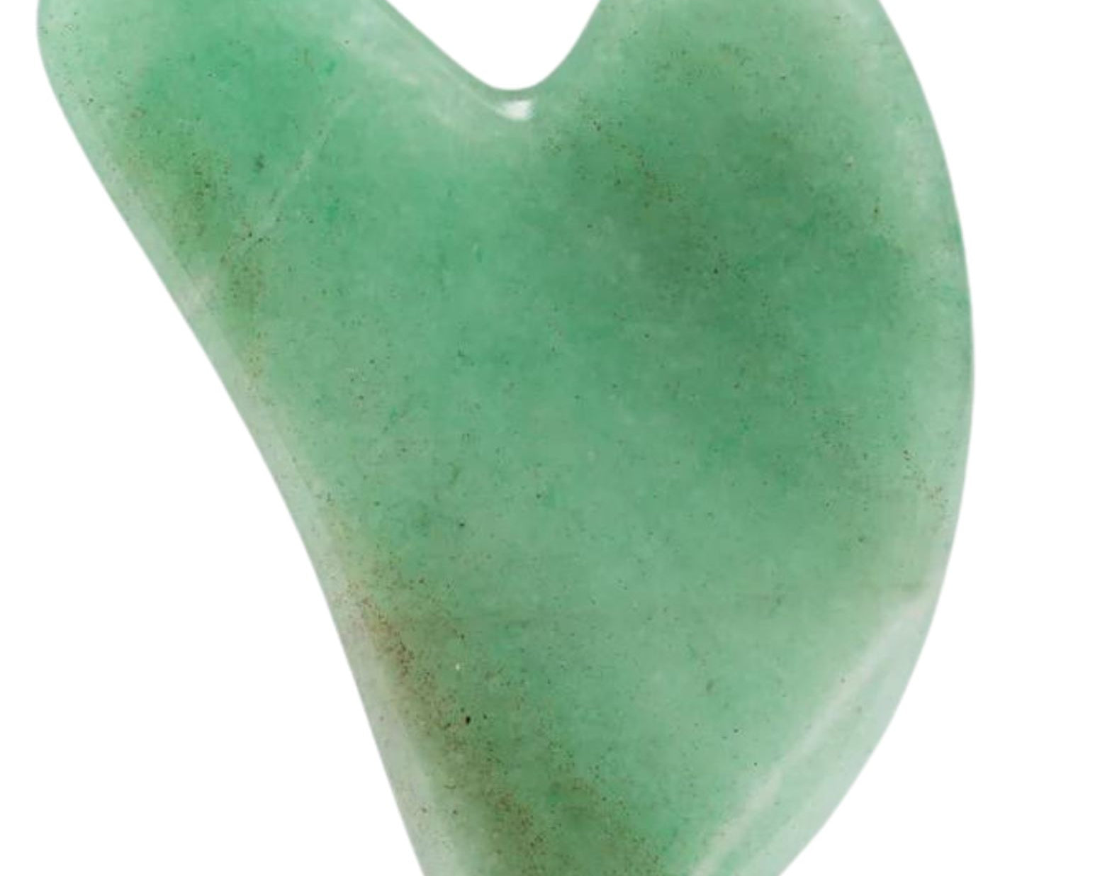 Gua Sha de Cuarzo Verde GLOWY 
