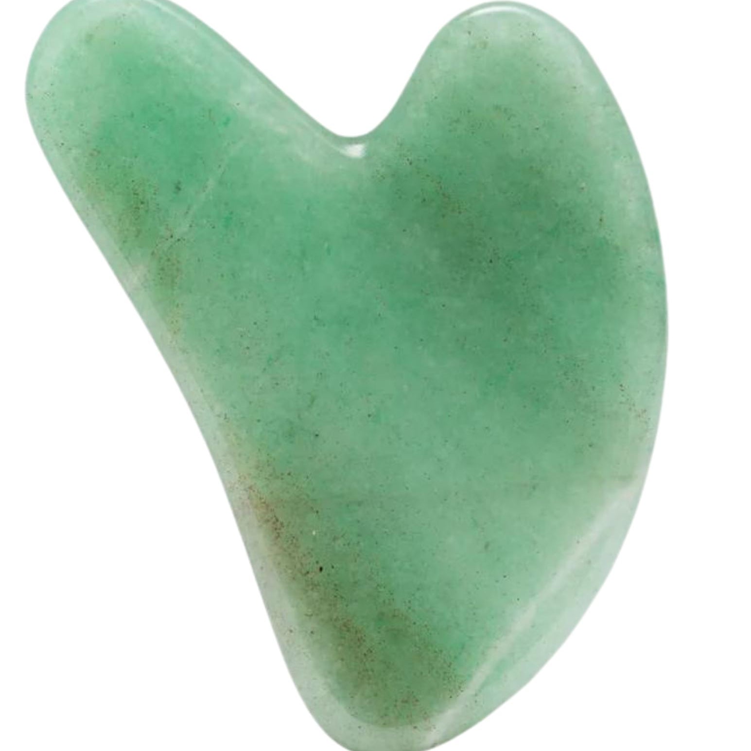 Gua Sha de Cuarzo Verde GLOWY 