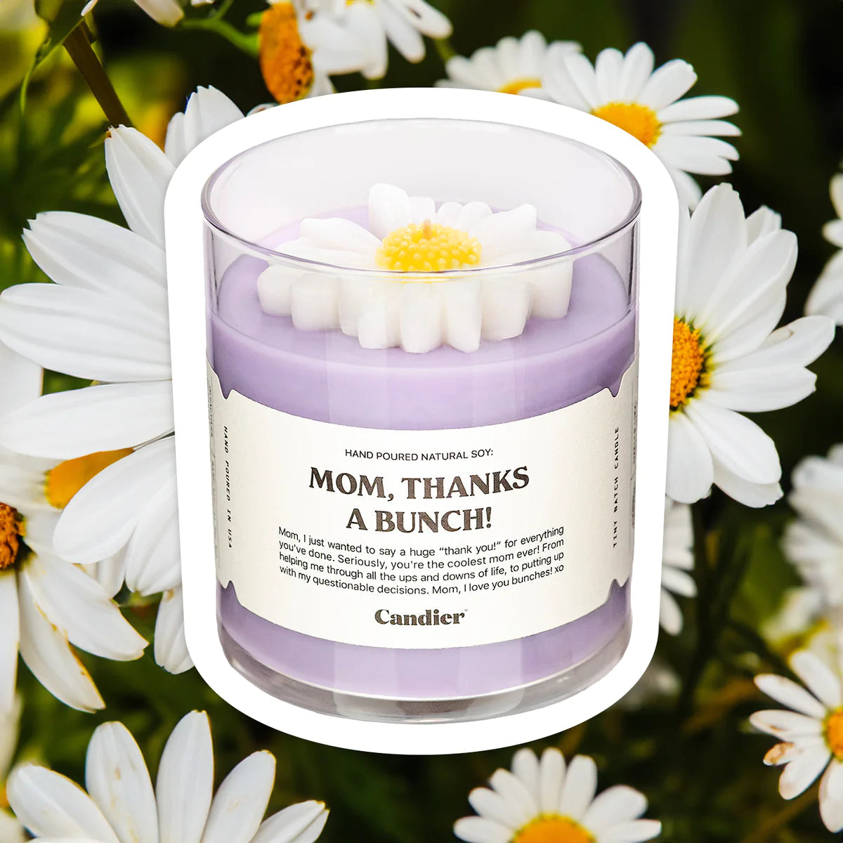 "Mom, Thanks a bunch" - Vela Aromática Ryan Porter 