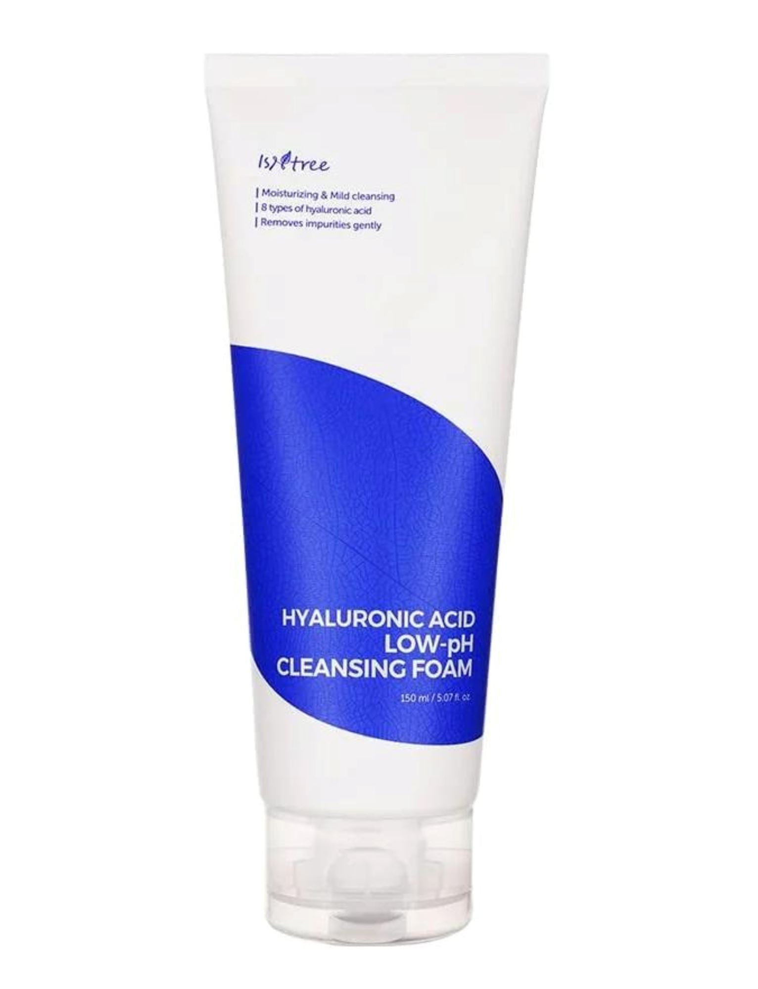 Hyaluronic Acid Low pH Cleansing Foam | Limpiador Facial ISNTREE 