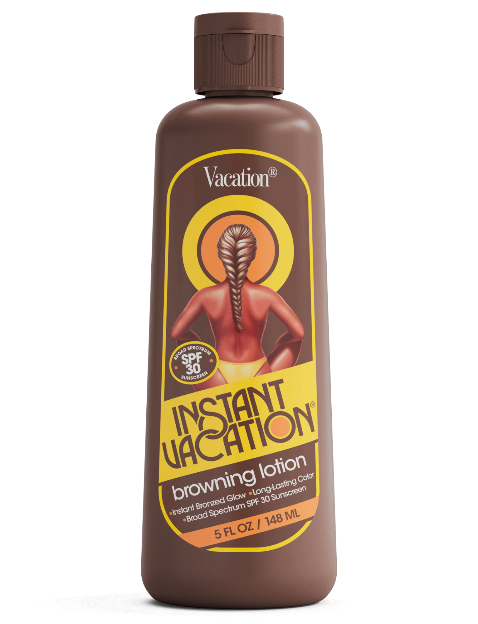 Instant Vacation Browning Lotion SPF 30 Body Sunscreen - Bronceador Instantáneo