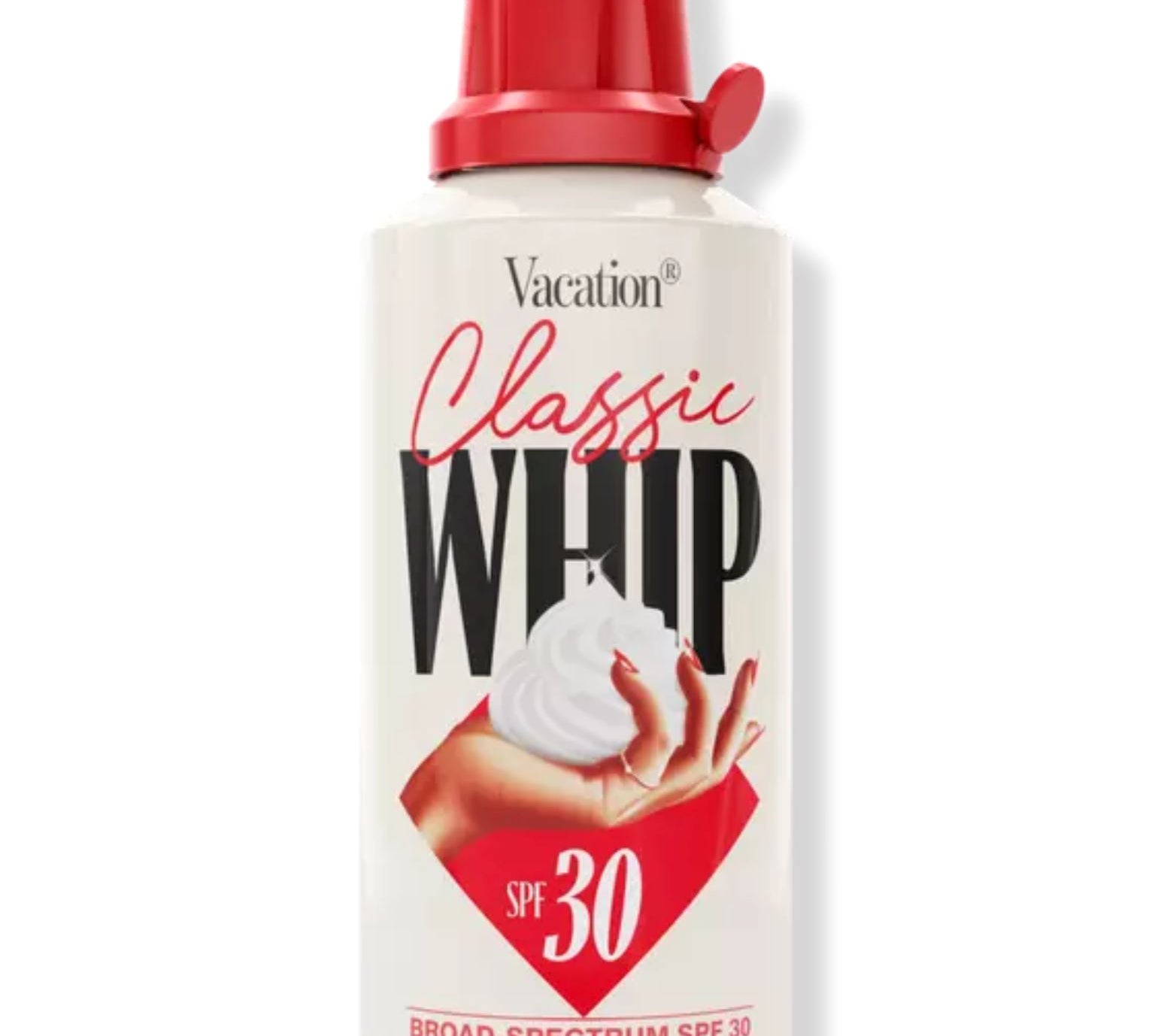 Classic Whip SPF 30 Sunscreen Mousse Vacation Inc. 
