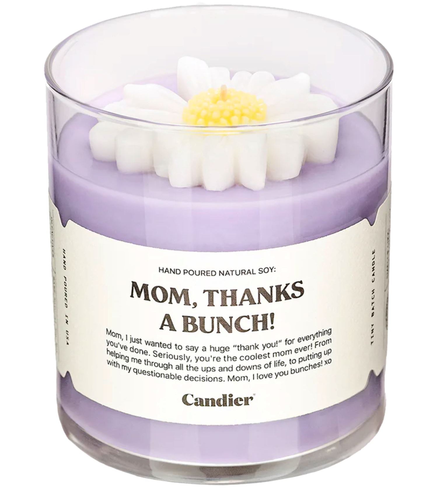 "Mom, Thanks a bunch" - Vela Aromática Ryan Porter 