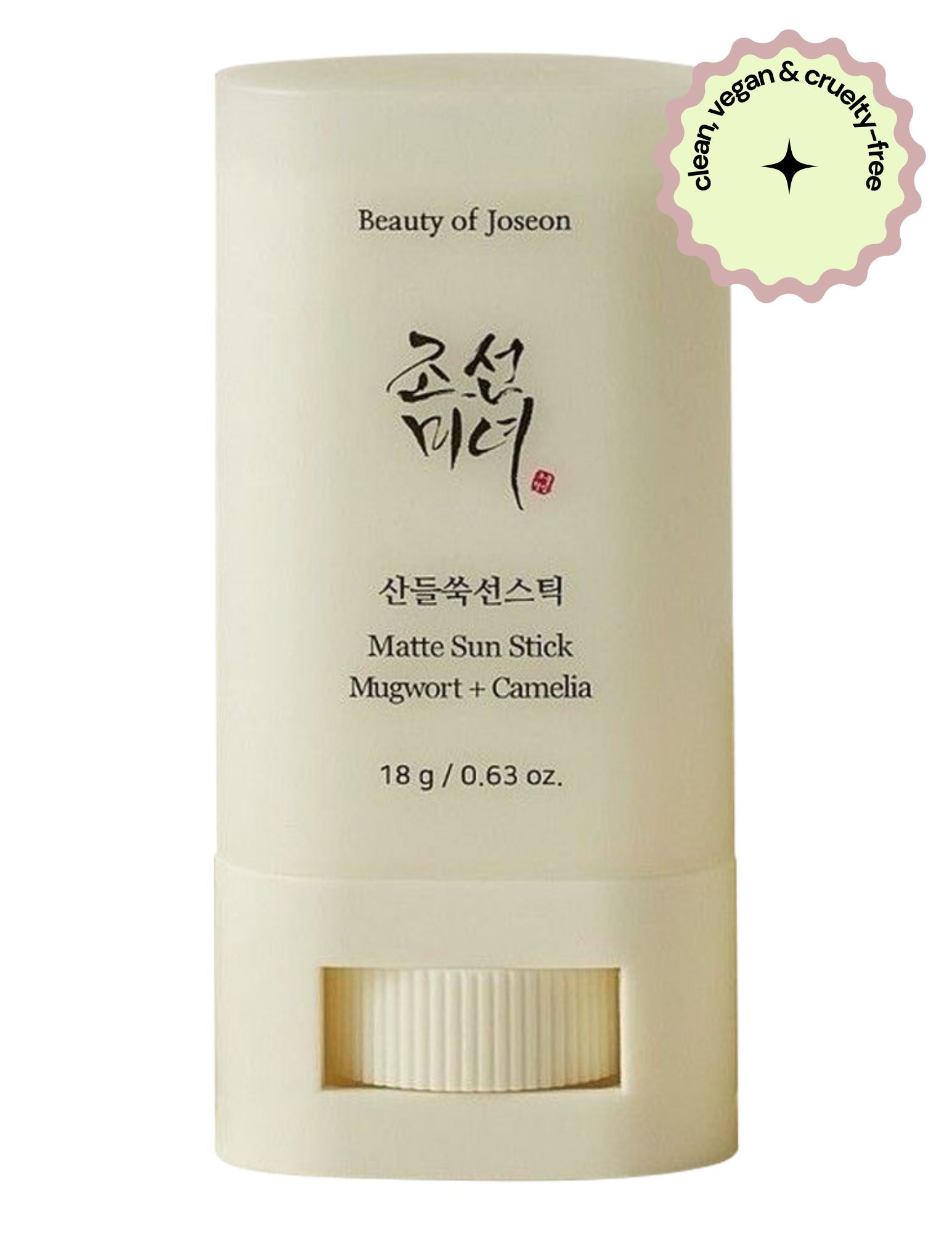 Matte Sun Stick Mugwort+Camelia SPF 50+ PA++++ Beauty of Joseon 