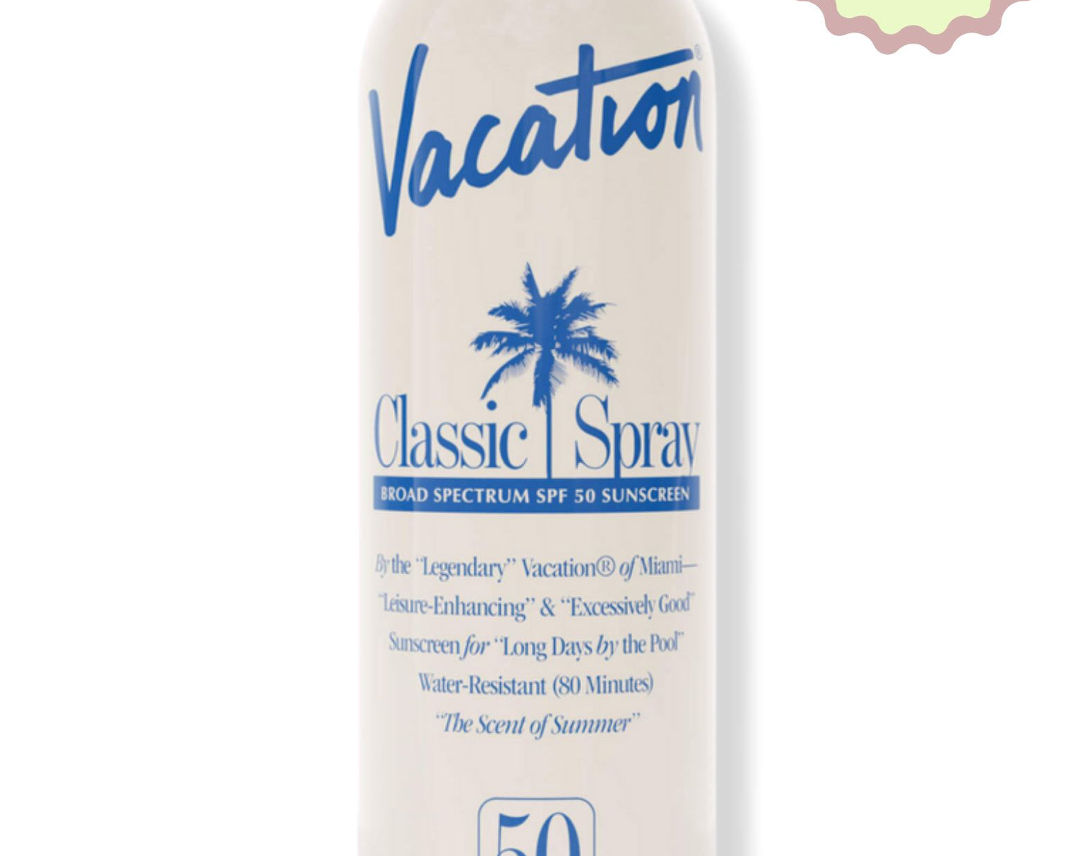 Classic Spray SPF 50 Sunscreen Vacation Inc. 