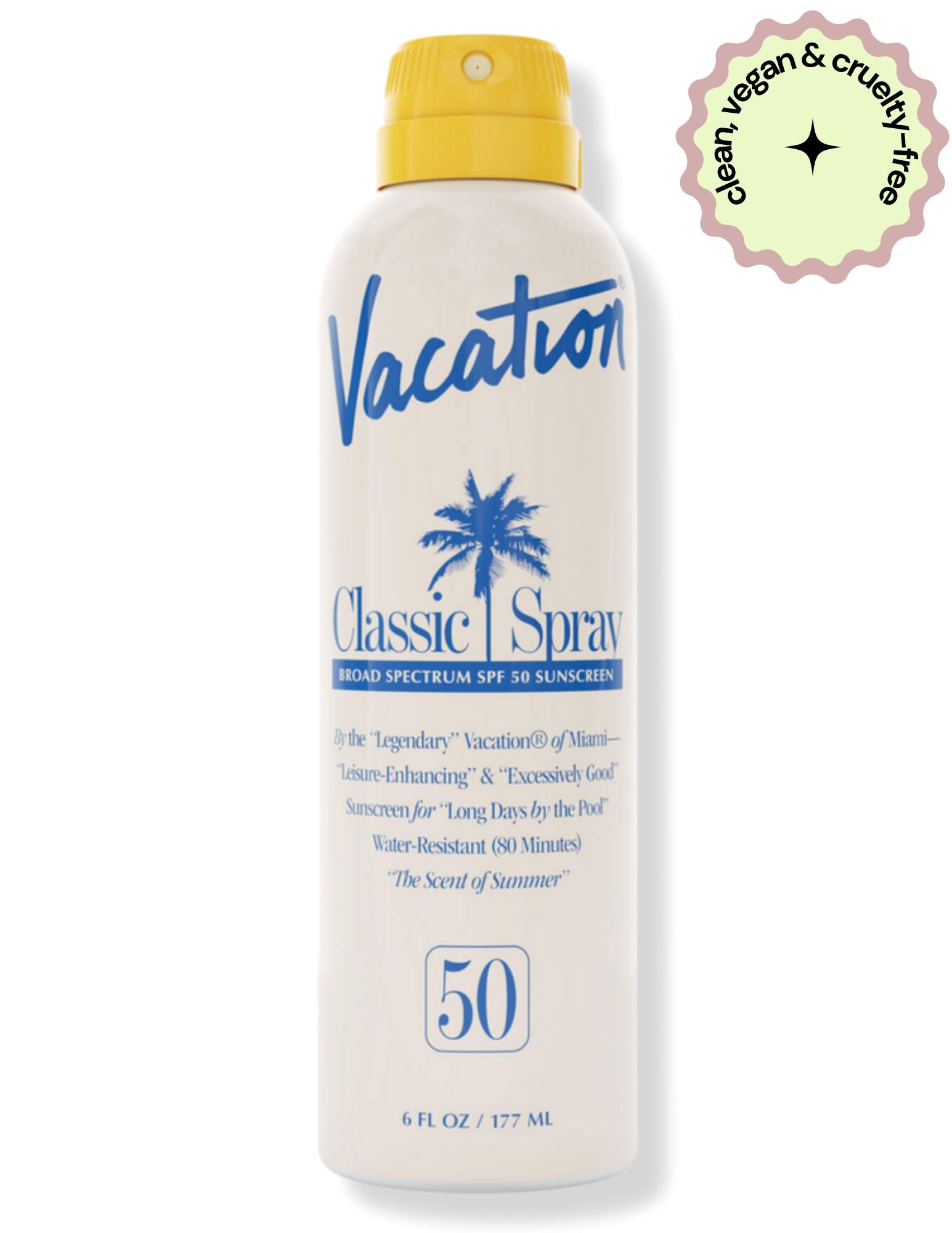 Classic Spray SPF 50 Sunscreen Vacation Inc. 