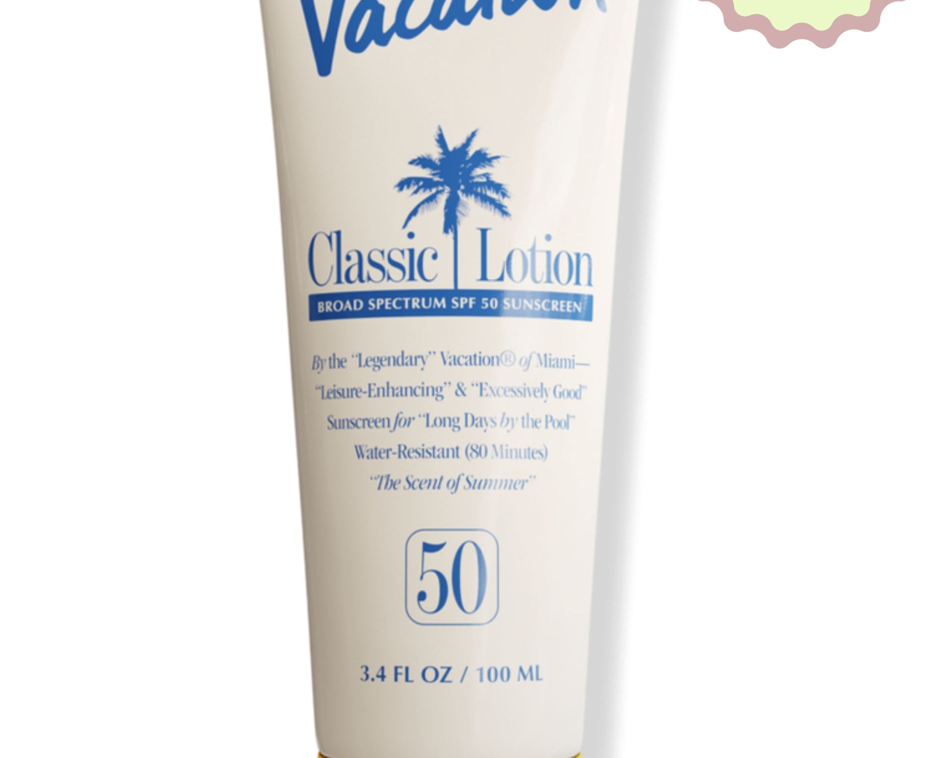 Classic Lotion SPF 50 Sunscreen Vacation Inc. 