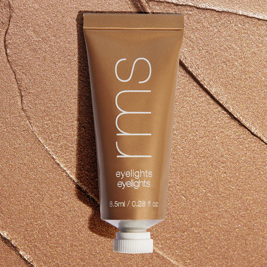 Eyelights Cream Eyeshadow | Sombra de ojos RMS Beauty FLARE: dorado profundo y cálido 