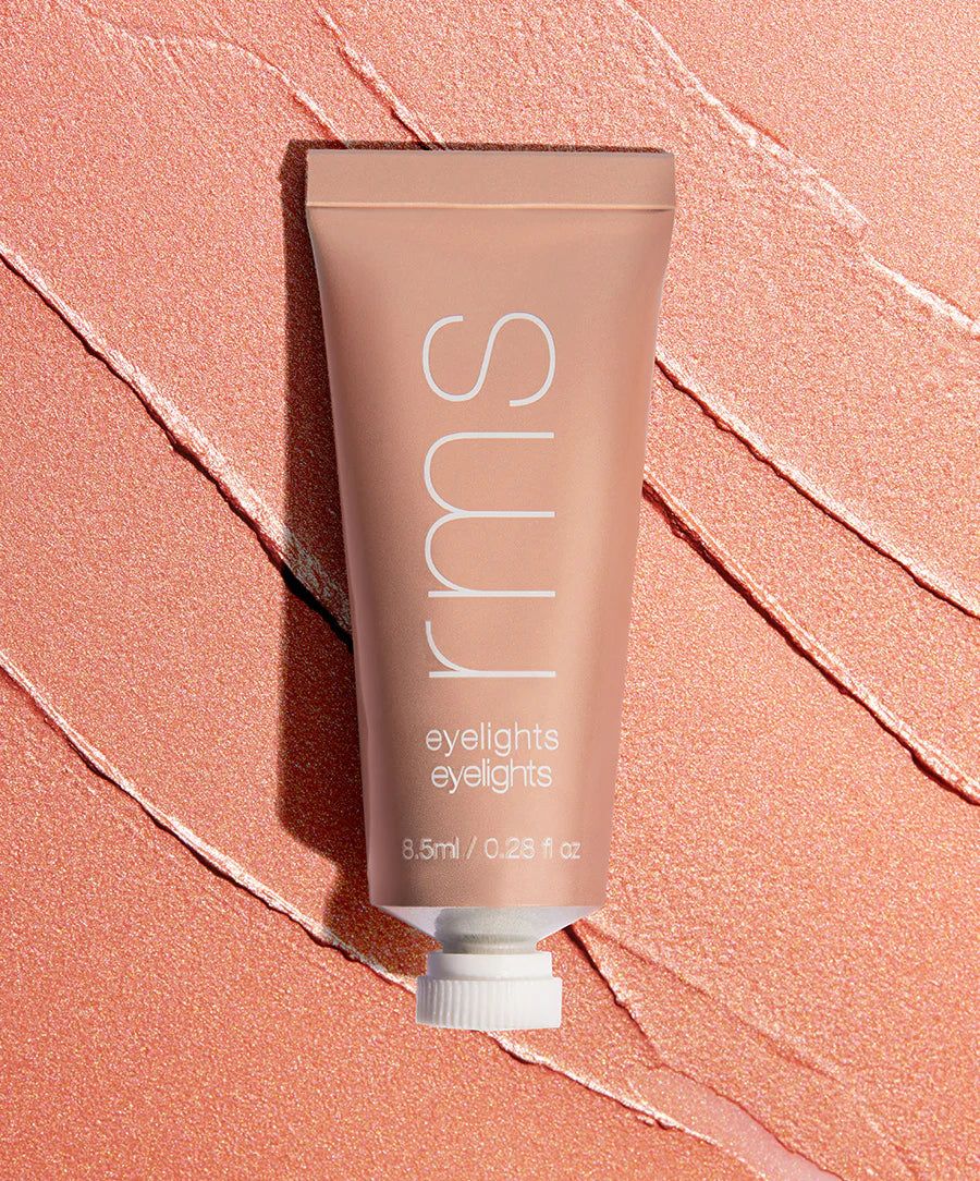Eyelights Cream Eyeshadow | Sombra de ojos RMS Beauty SUNBEAM: coral dorado con un toque de melocotón 