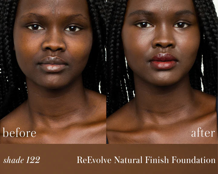 ReEvolve Natural Finish Liquid Foundation RMS Beauty 122 (rich ebony) 