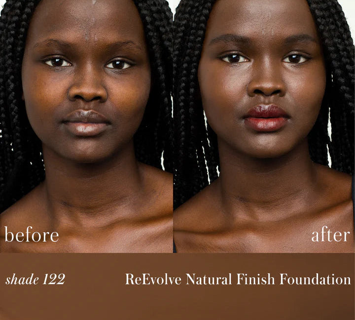 ReEvolve Natural Finish Liquid Foundation RMS Beauty 122 (rich ebony) 