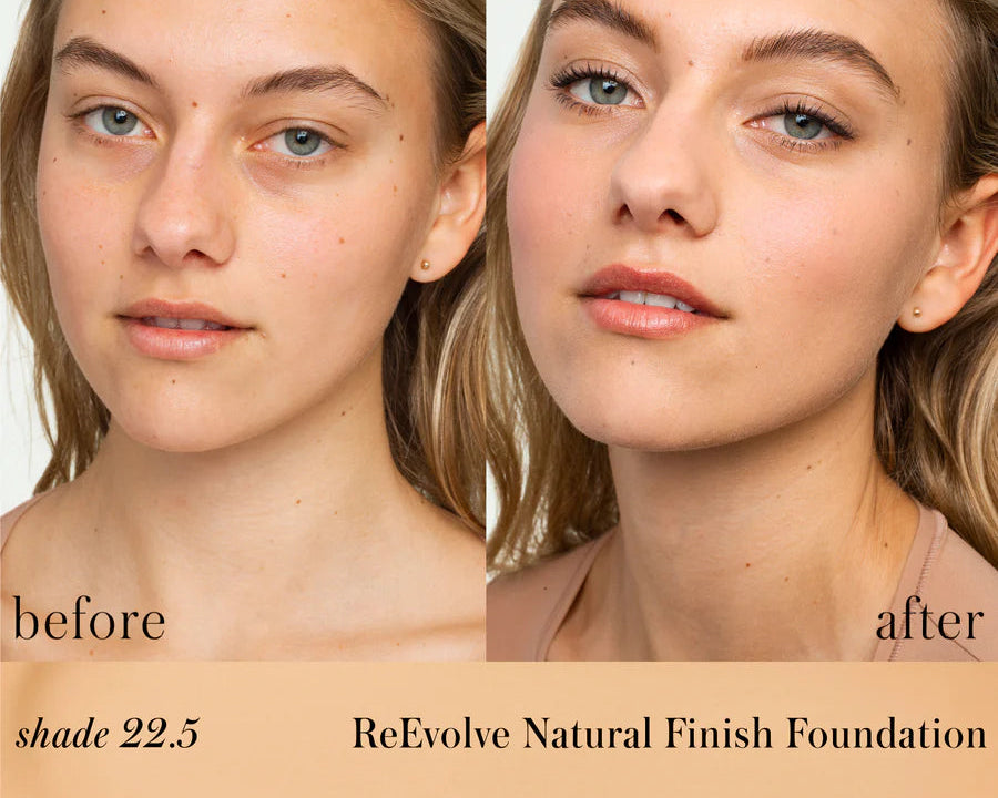 ReEvolve Natural Finish Liquid Foundation RMS Beauty 22.5 (cool buff beige) 