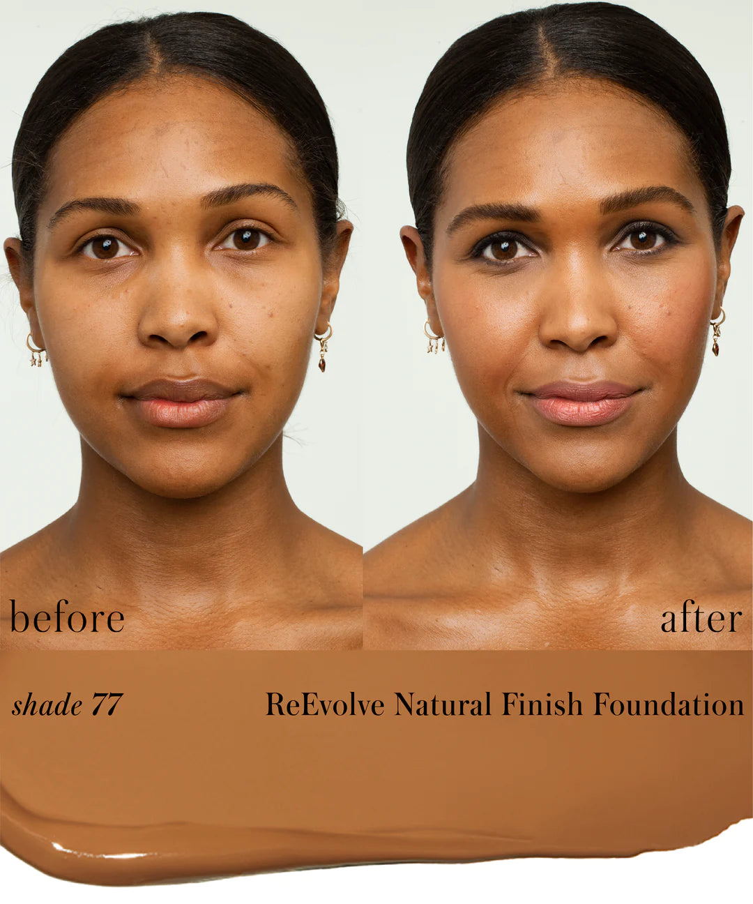 ReEvolve Natural Finish Liquid Foundation - Base de maquillaje con acabado natural