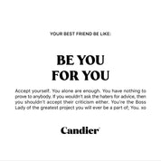 BE YOU FOR YOU - VELA AROMÁTICA Ryan Porter 