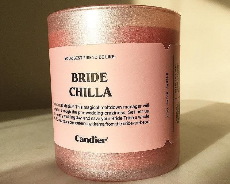"Bride chilla" | Vela Aromática Ryan Porter 