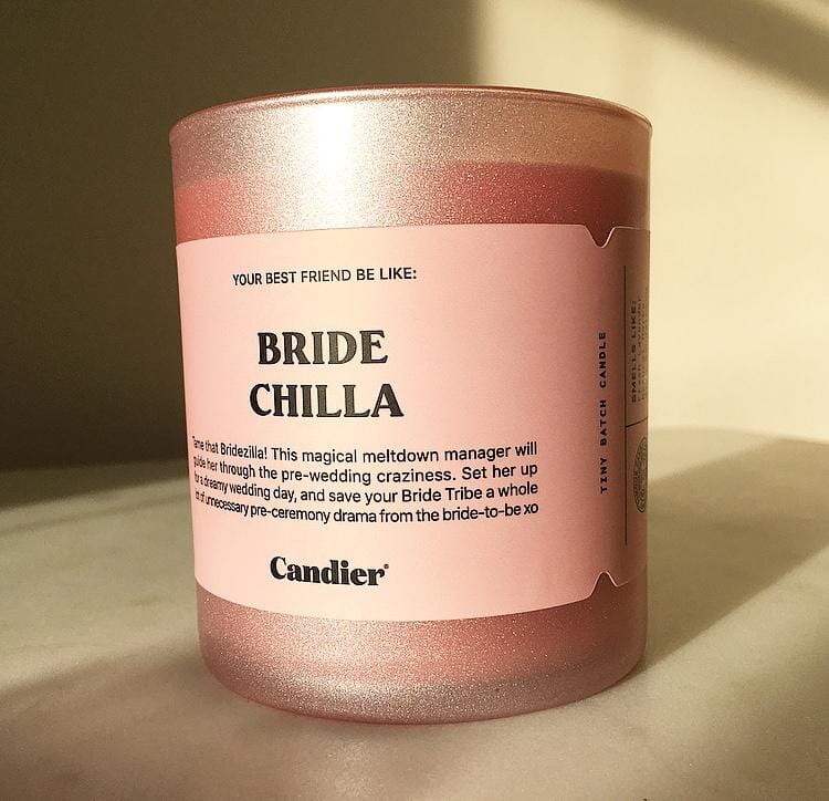 "Bride chilla" | Vela Aromática Ryan Porter 